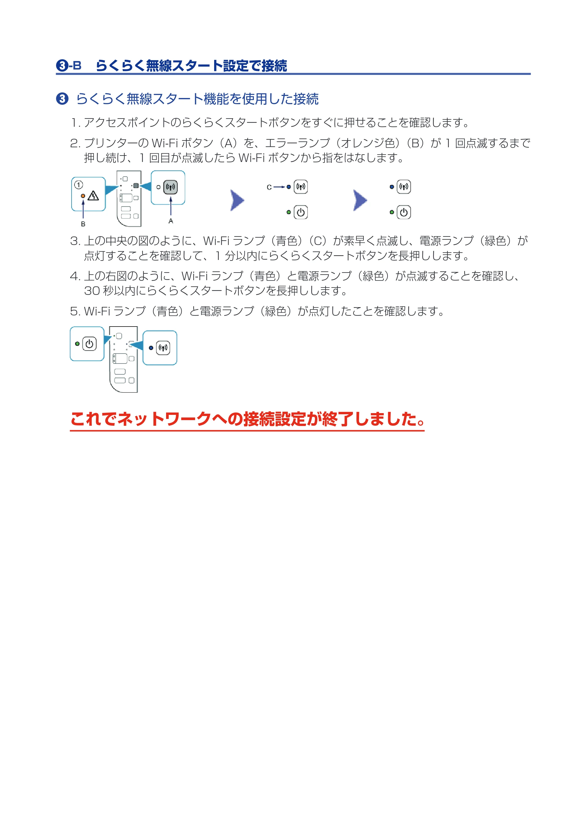 キヤノン PIXUS MG3530 ネットワーク接続ガイド（PDF：220KB） — 原本ページ — 5ページ