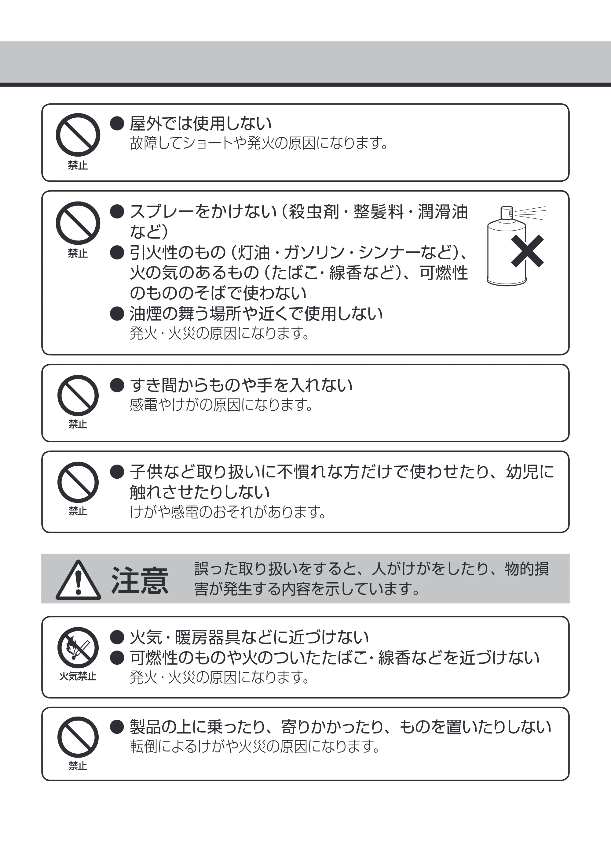 アイリスオーヤマ SHM-260D 取扱説明書 — 原本ページ — 4ページ