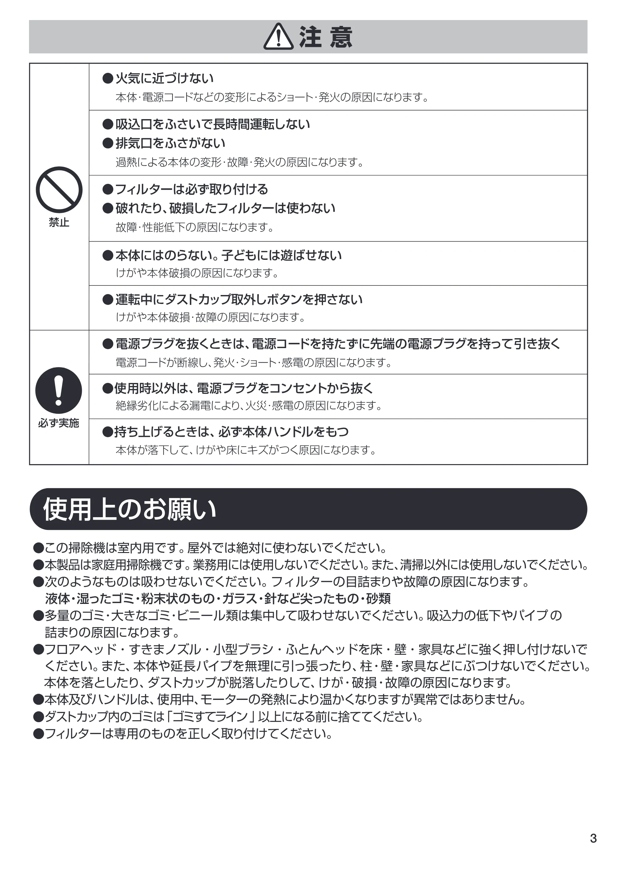 アイリスオーヤマ IC-S55KF 取扱説明書 — 原本ページ — 3ページ