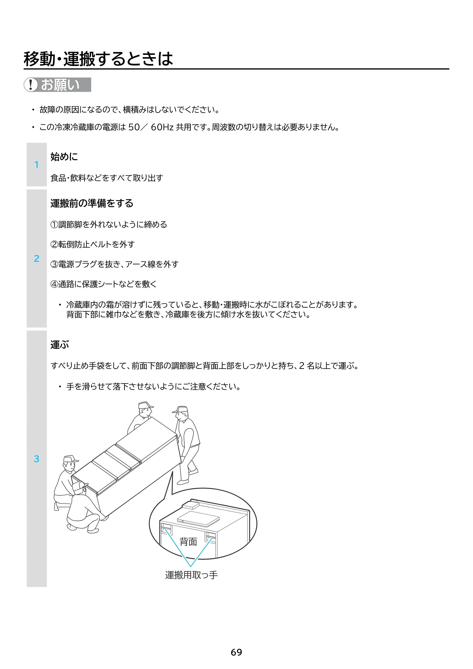 アイリスオーヤマ IRSN-SX43A 取扱説明書 — 原本ページ — 69ページ