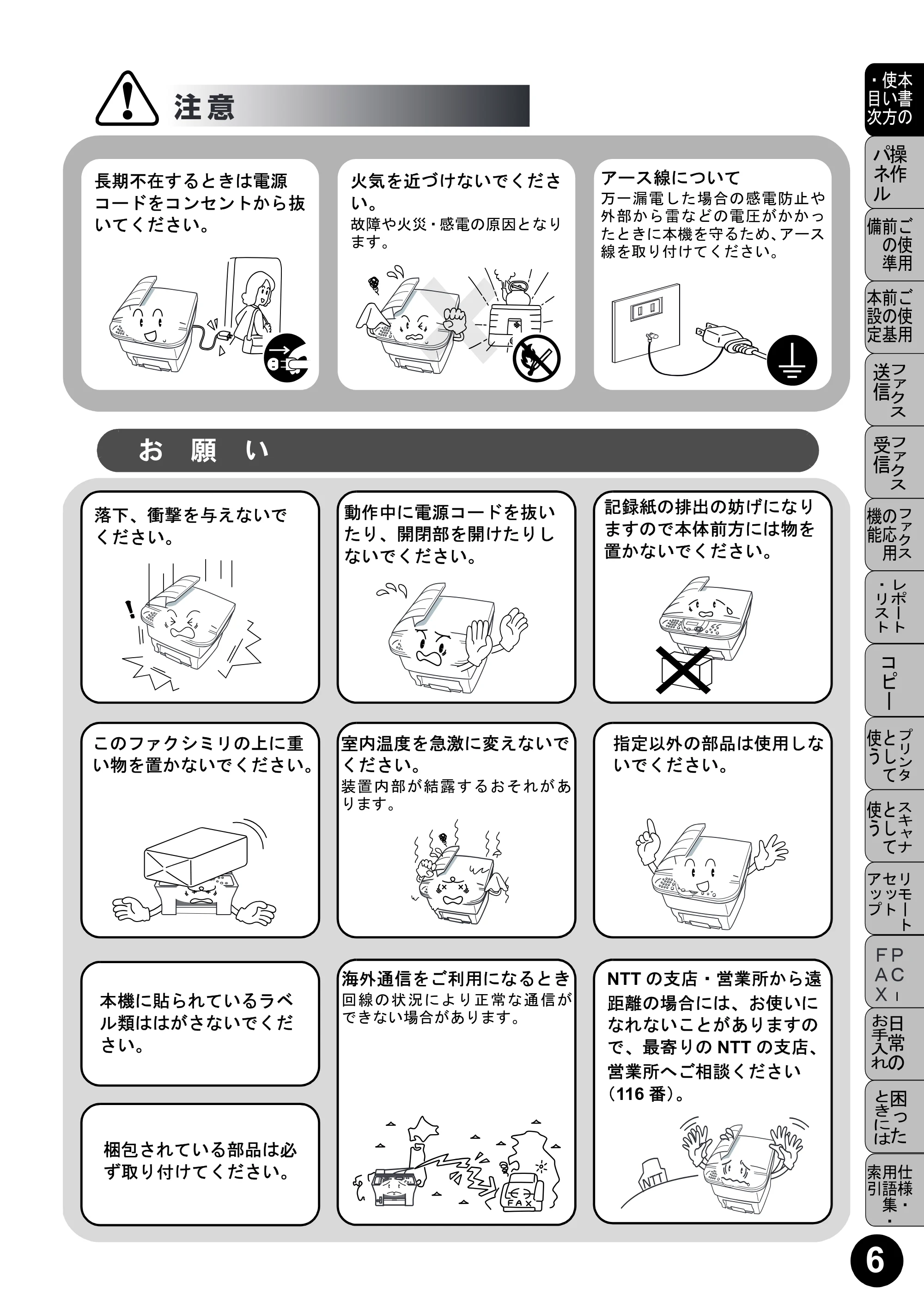 ブラザー MFC-6800J 取扱説明書（本体） — 原本ページ — 7ページ