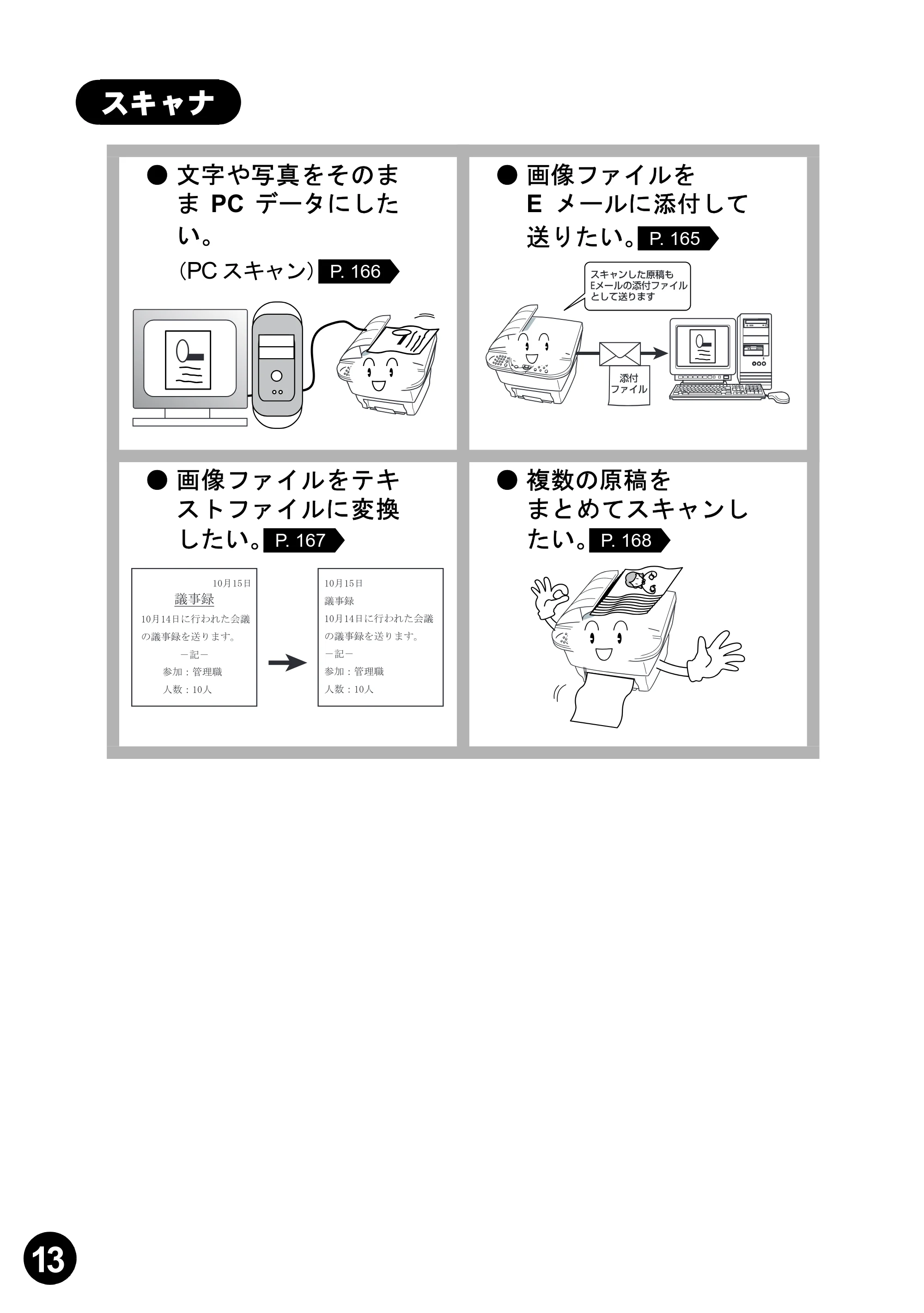 ブラザー MFC-6800J 取扱説明書（本体） — 原本ページ — 14ページ