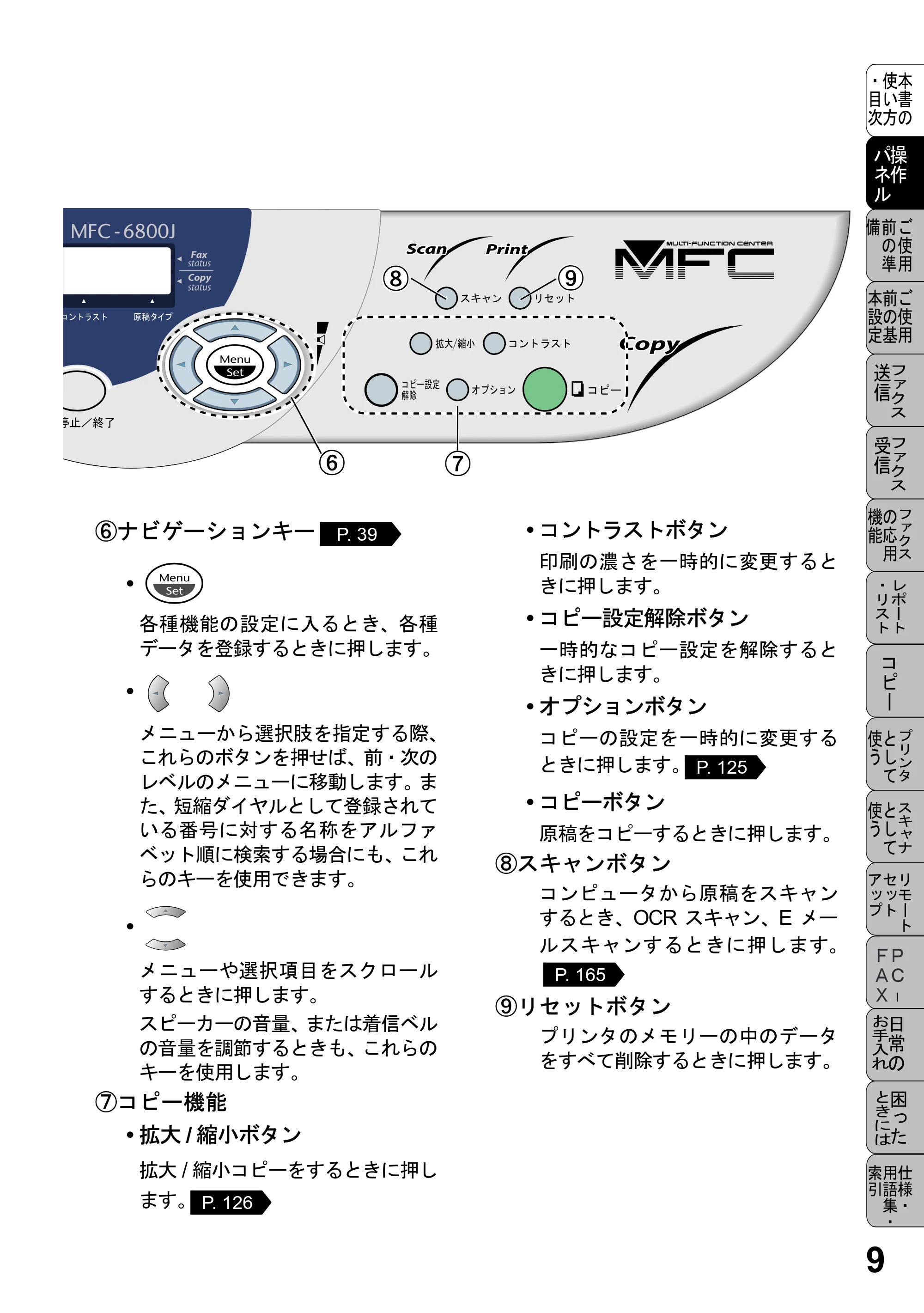 ブラザー MFC-6800J 取扱説明書（本体） — 原本ページ — 23ページ