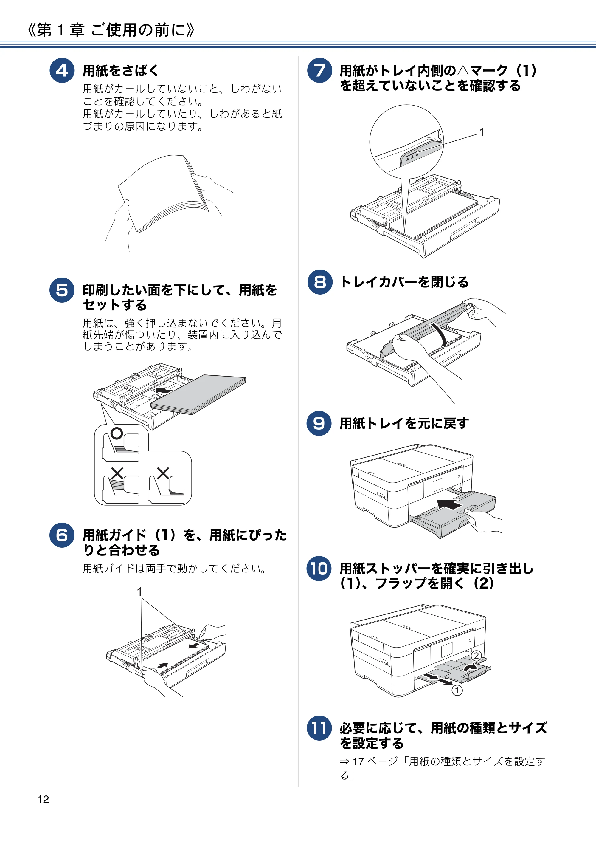 ブラザー DCP-J4220N ユーザーズガイド ~基本編~ — 原本ページ — 12ページ