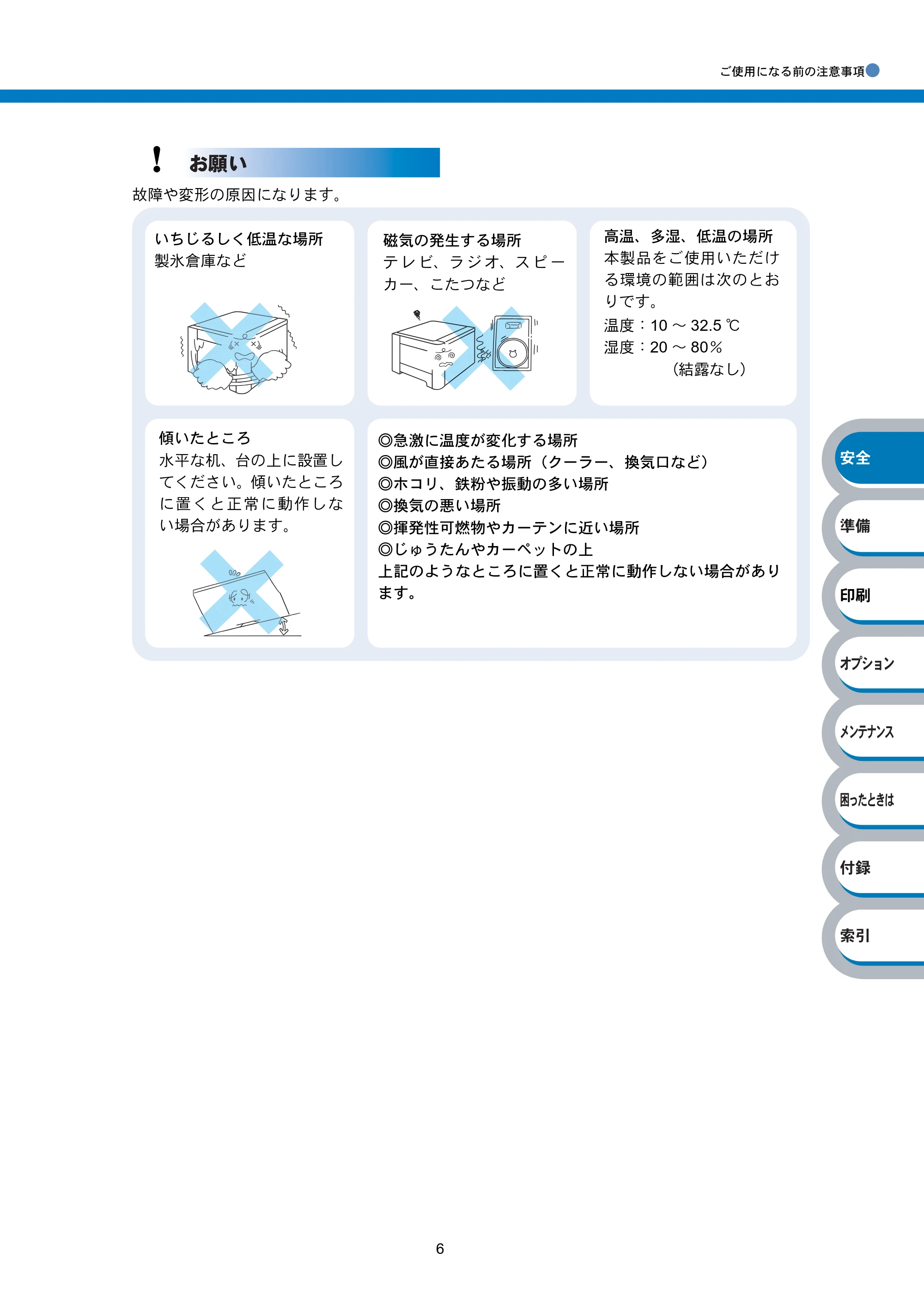 ブラザー HL-4040CN / HL-4050CDN 取扱説明書(本体) — 原本ページ — 6ページ