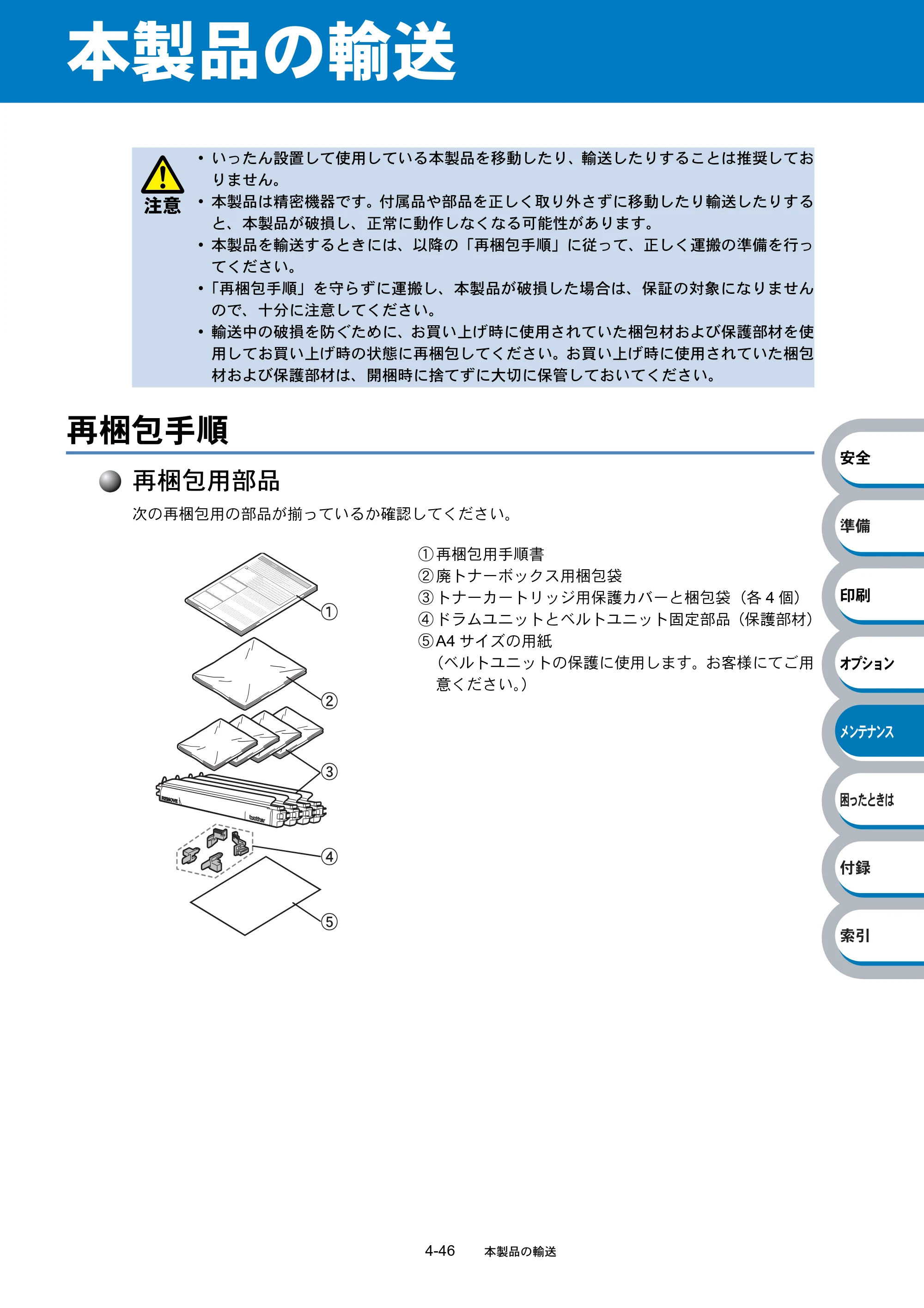 ブラザー HL-4040CN / HL-4050CDN 取扱説明書（本体） — 原本ページ — 201ページ