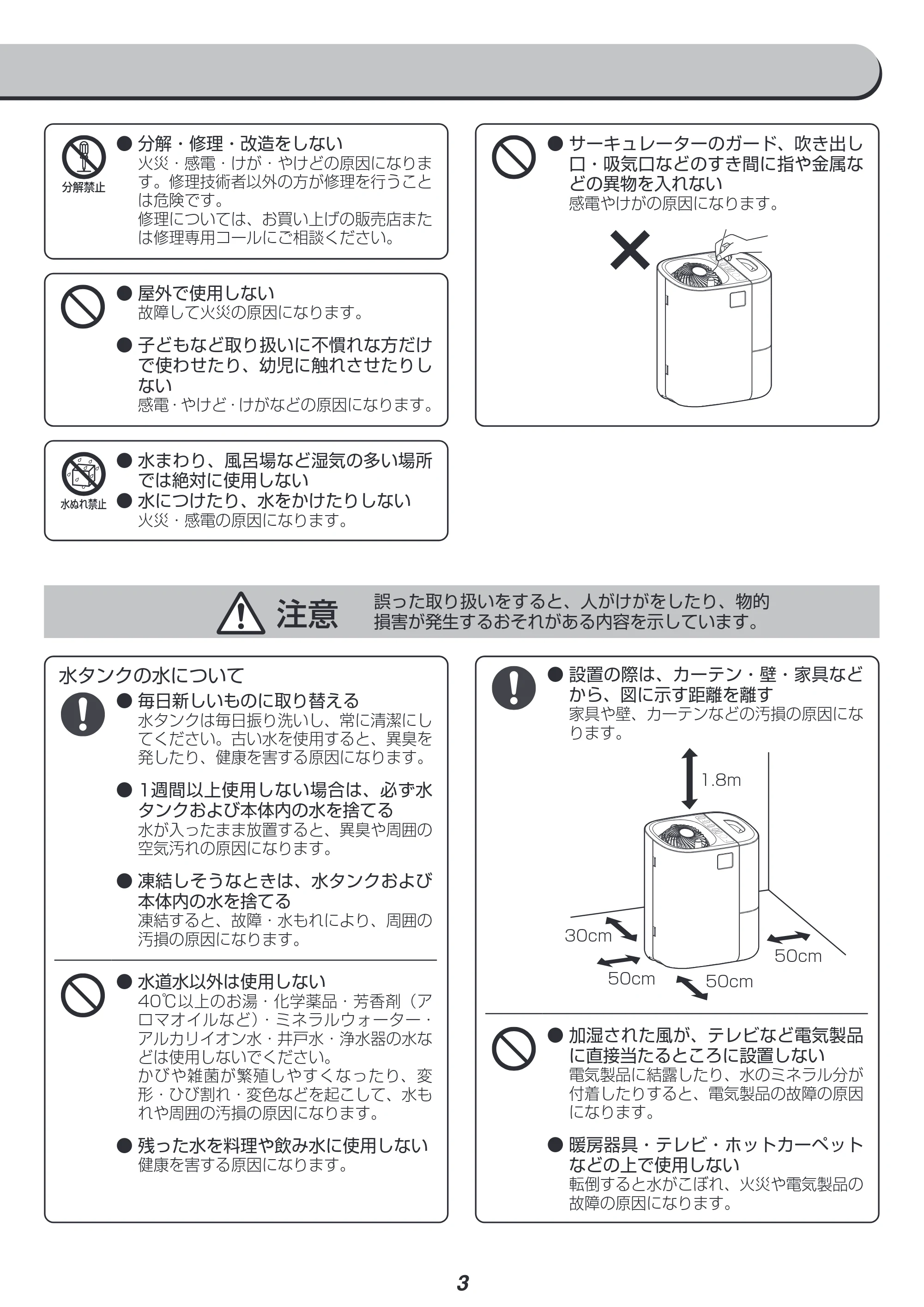 アイリスオーヤマ HCK-5520 取扱説明書 — 原本ページ — 3ページ