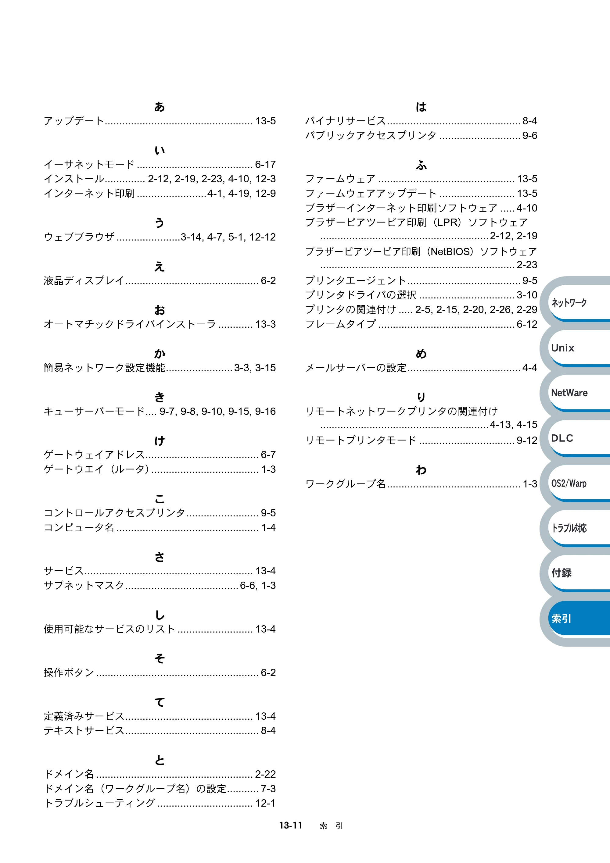 ブラザー HL-6050DN ネットワーク取扱説明書 — 原本ページ — 184ページ