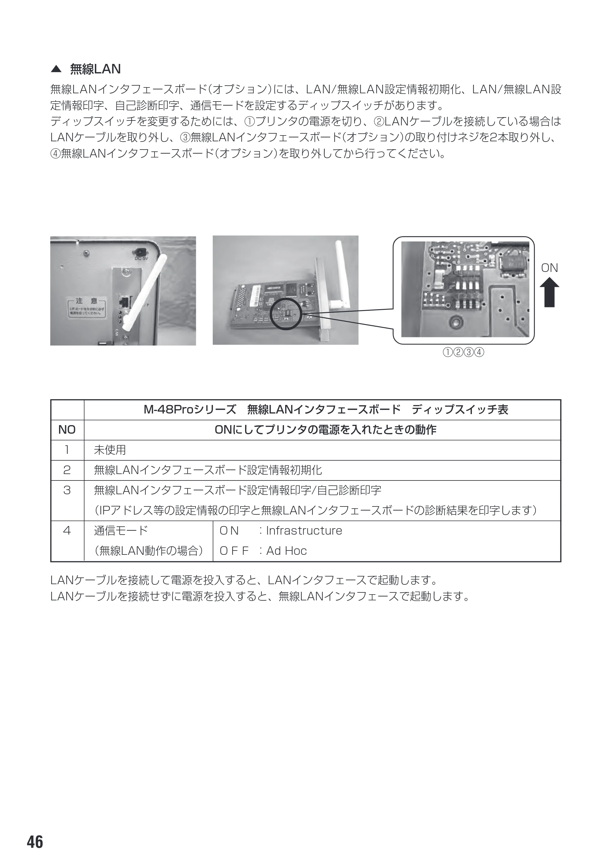 サトー M-48Pro8 / 12 / 24 取扱説明書(第7版) — 原本ページ — 50ページ