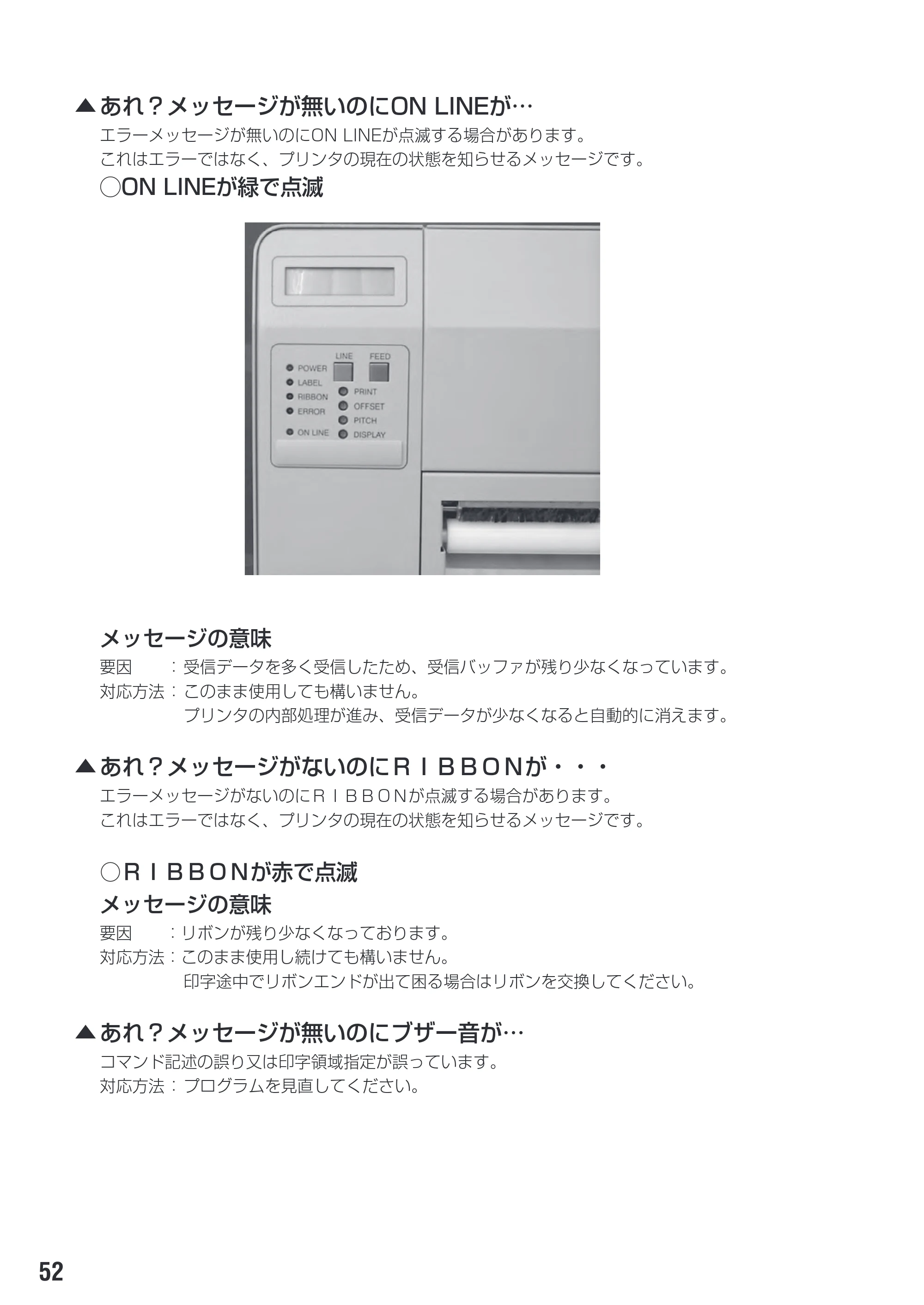 サトー M-48Pro8 / 12 / 24 取扱説明書(第7版) — 原本ページ — 56ページ