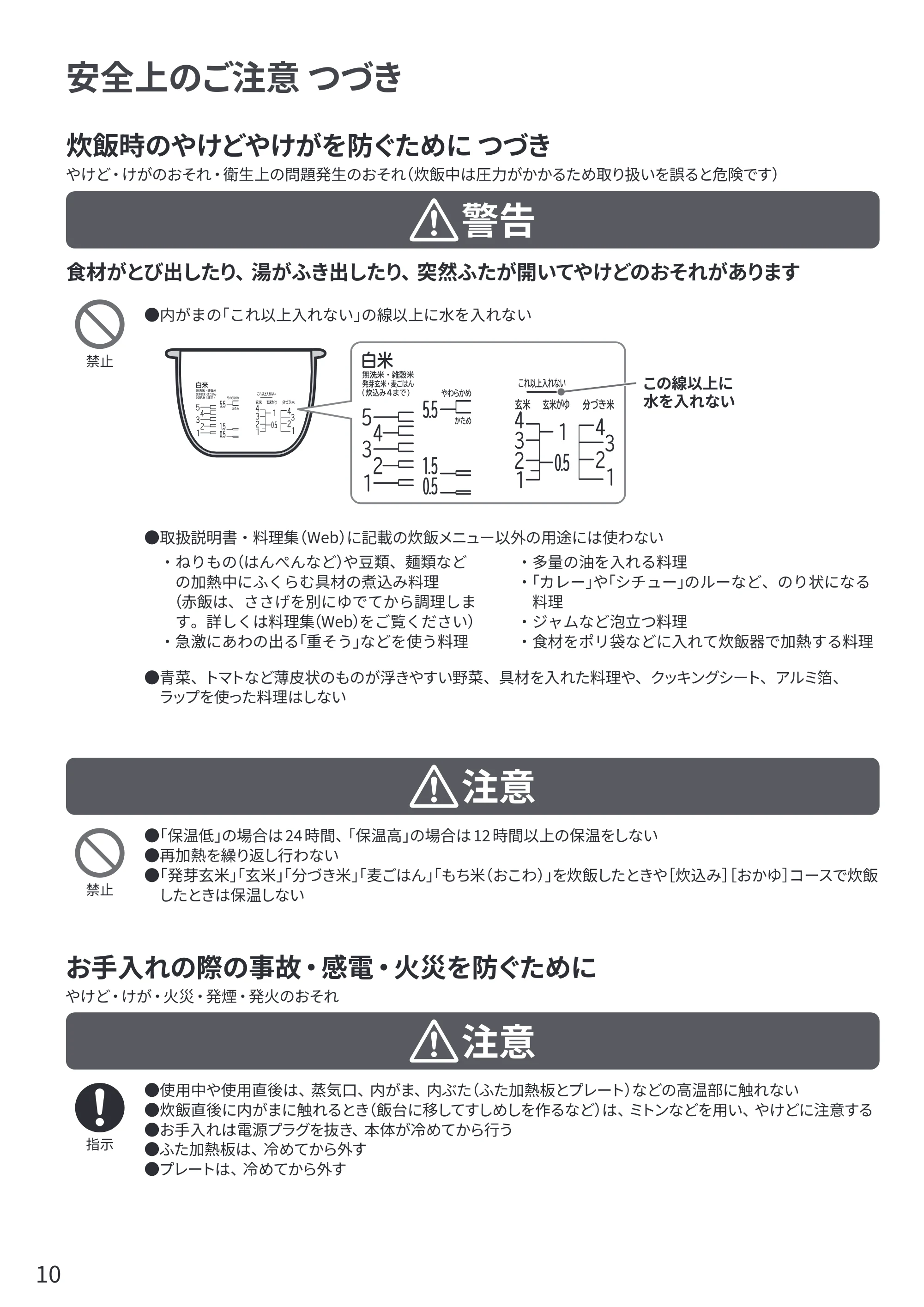 日立 RZ-V100KM 取扱説明書 — 原本ページ — 10ページ