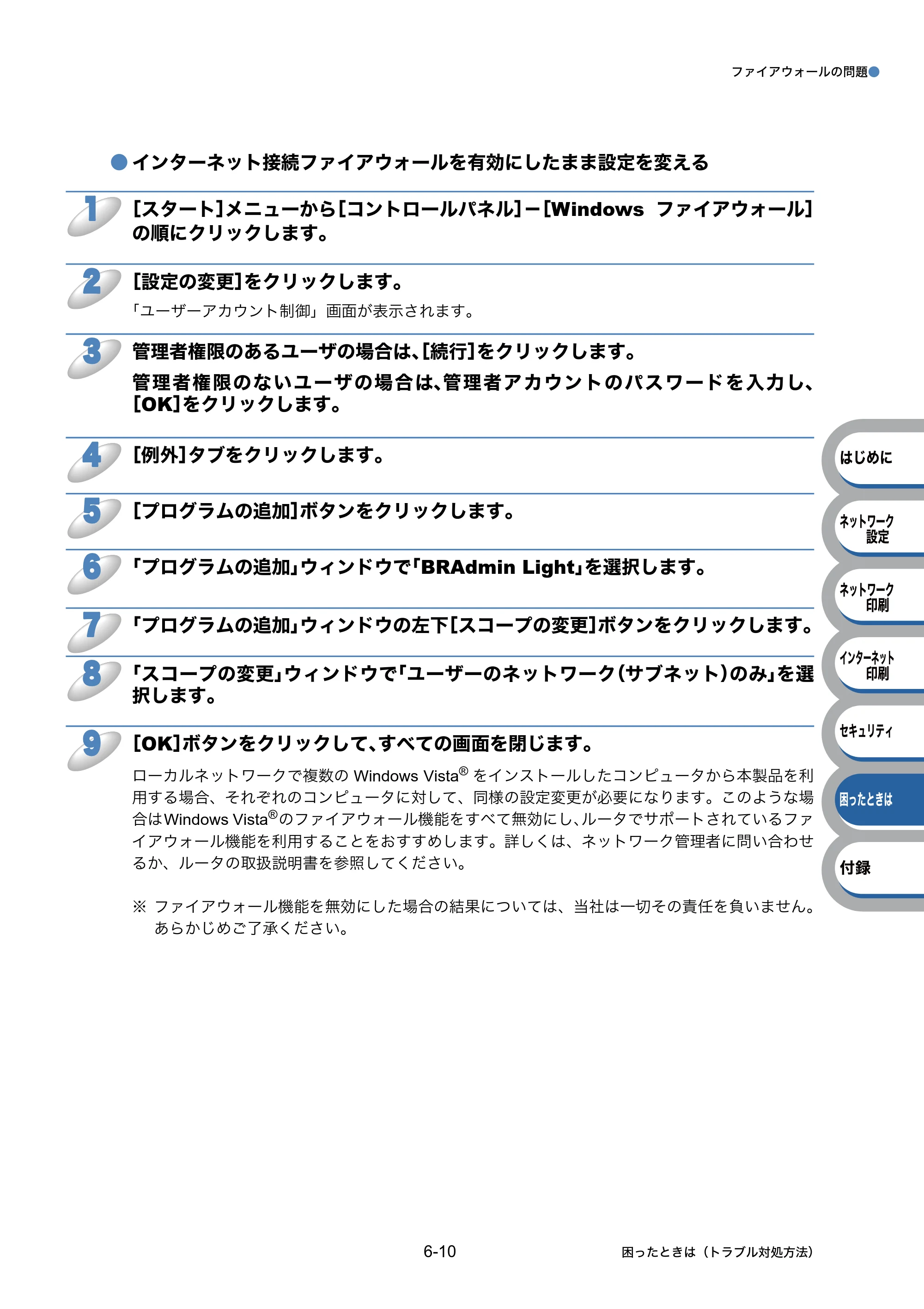 ブラザー HL-3040CN ユーザーズガイド ~ネットワーク設定編~ — 原本ページ — 106ページ