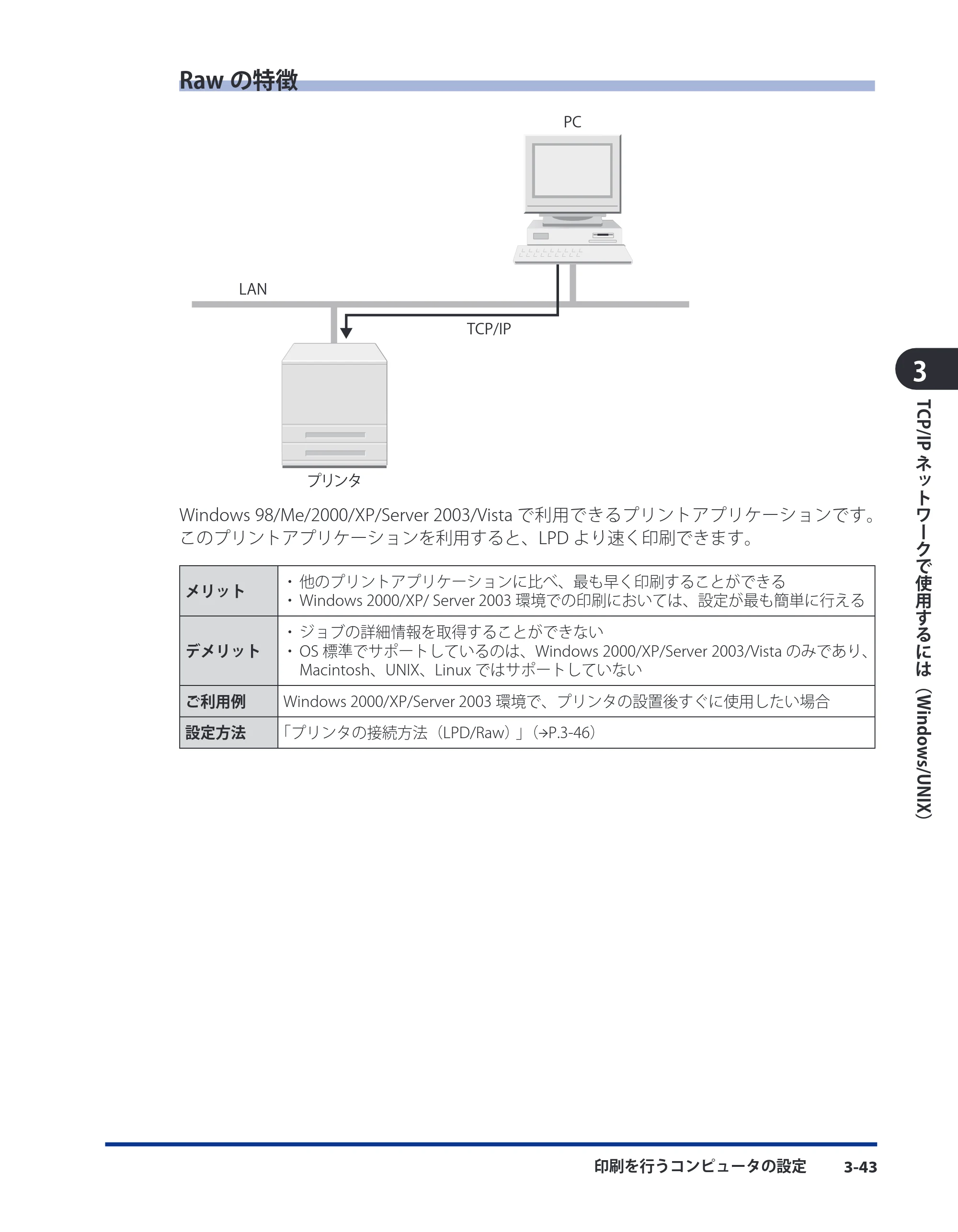 キヤノン LBP8630/8620/8610 ネットワークガイド／本編 2010年1月27日掲載 （PDF形式／6.26Mバイト） — 原本ページ — 71ページ