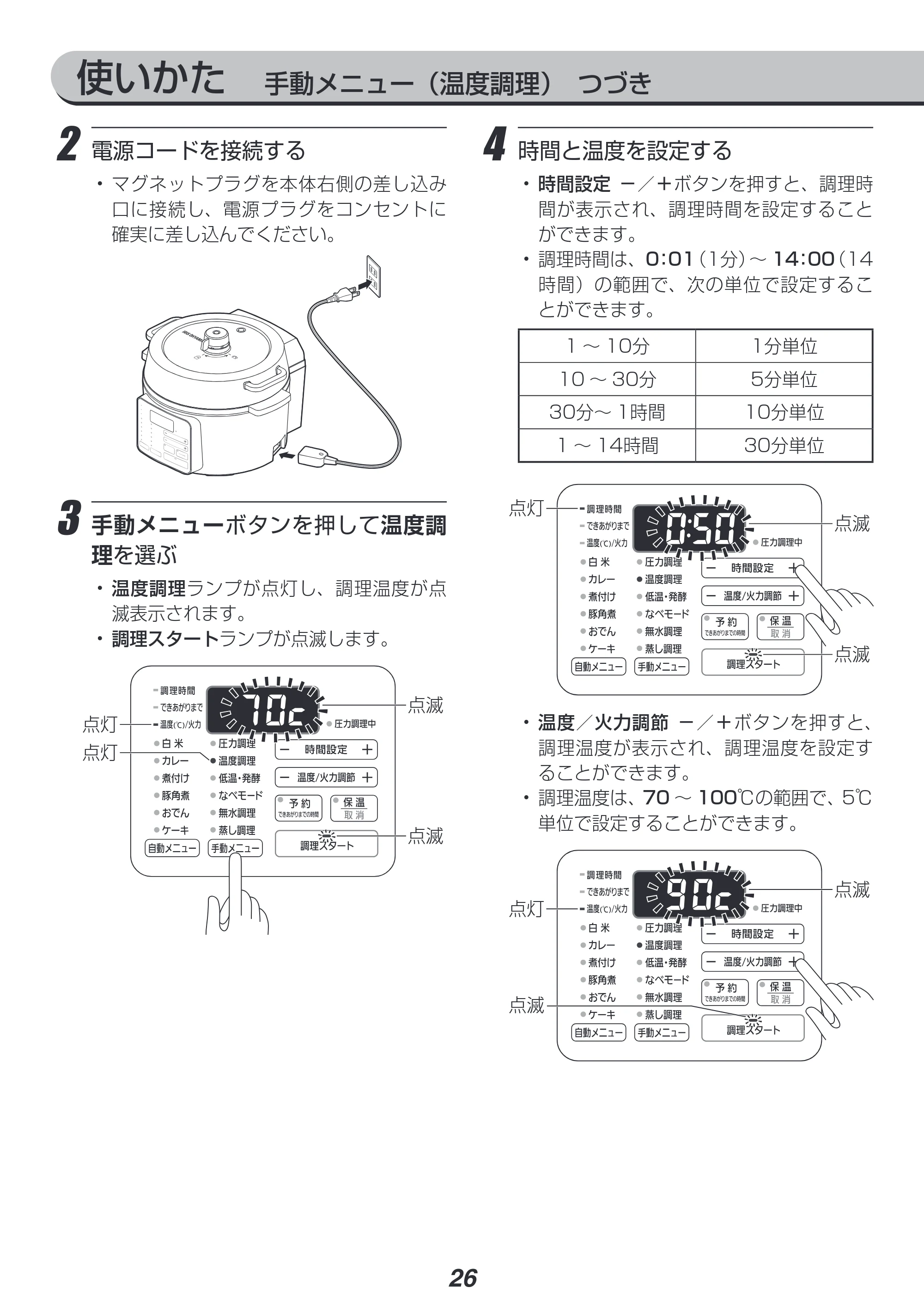 アイリスオーヤマ PC-MA2 取扱説明書 — 原本ページ — 26ページ