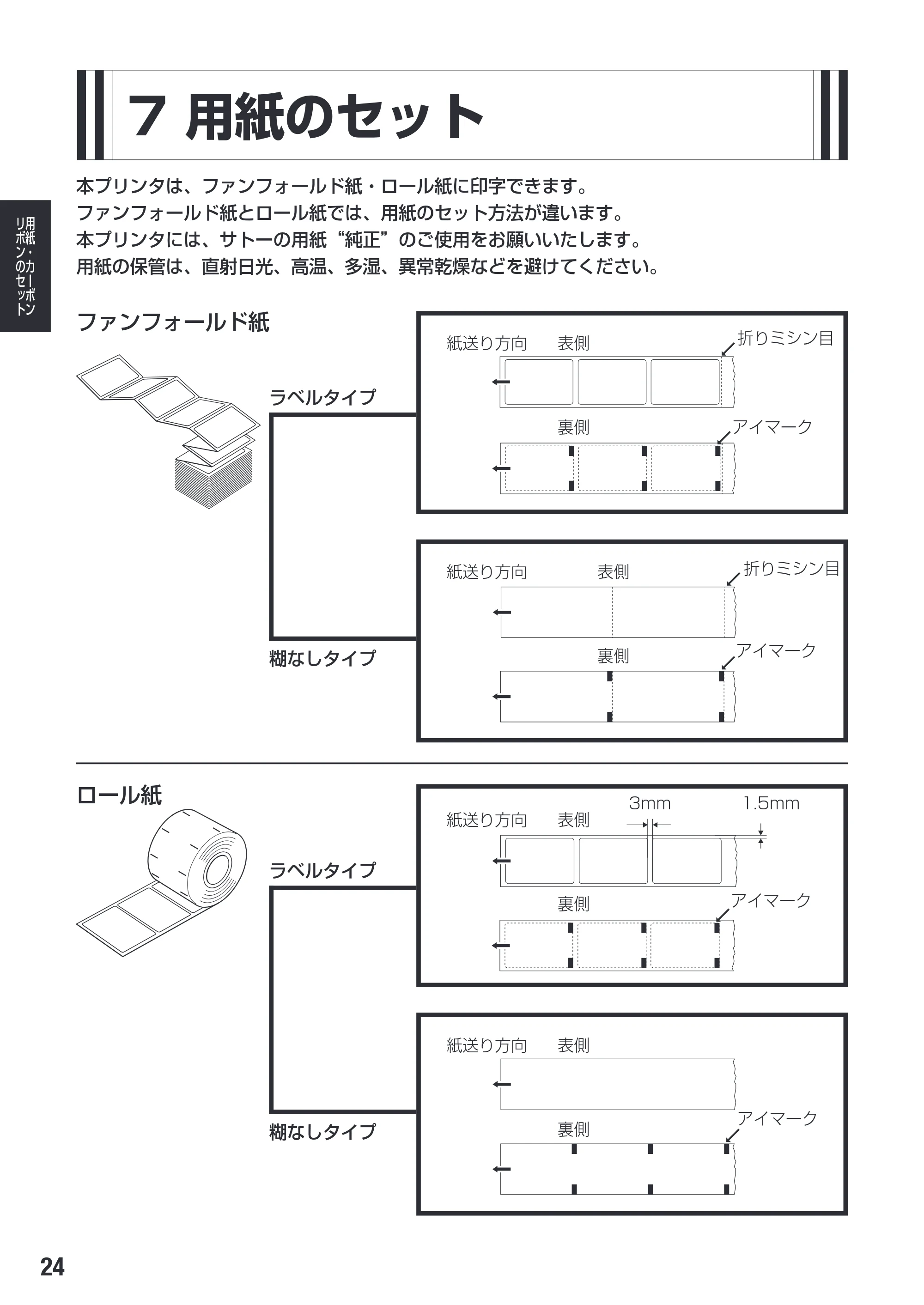 サトー SG112T / R 取扱説明書（第3版） — 原本ページ — 26ページ