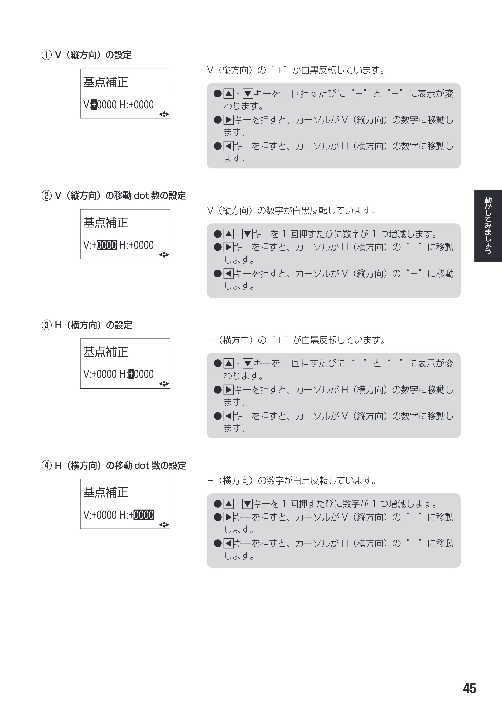 サトー SG112T / R 取扱説明書（第3版） — 原本ページ — 47ページ