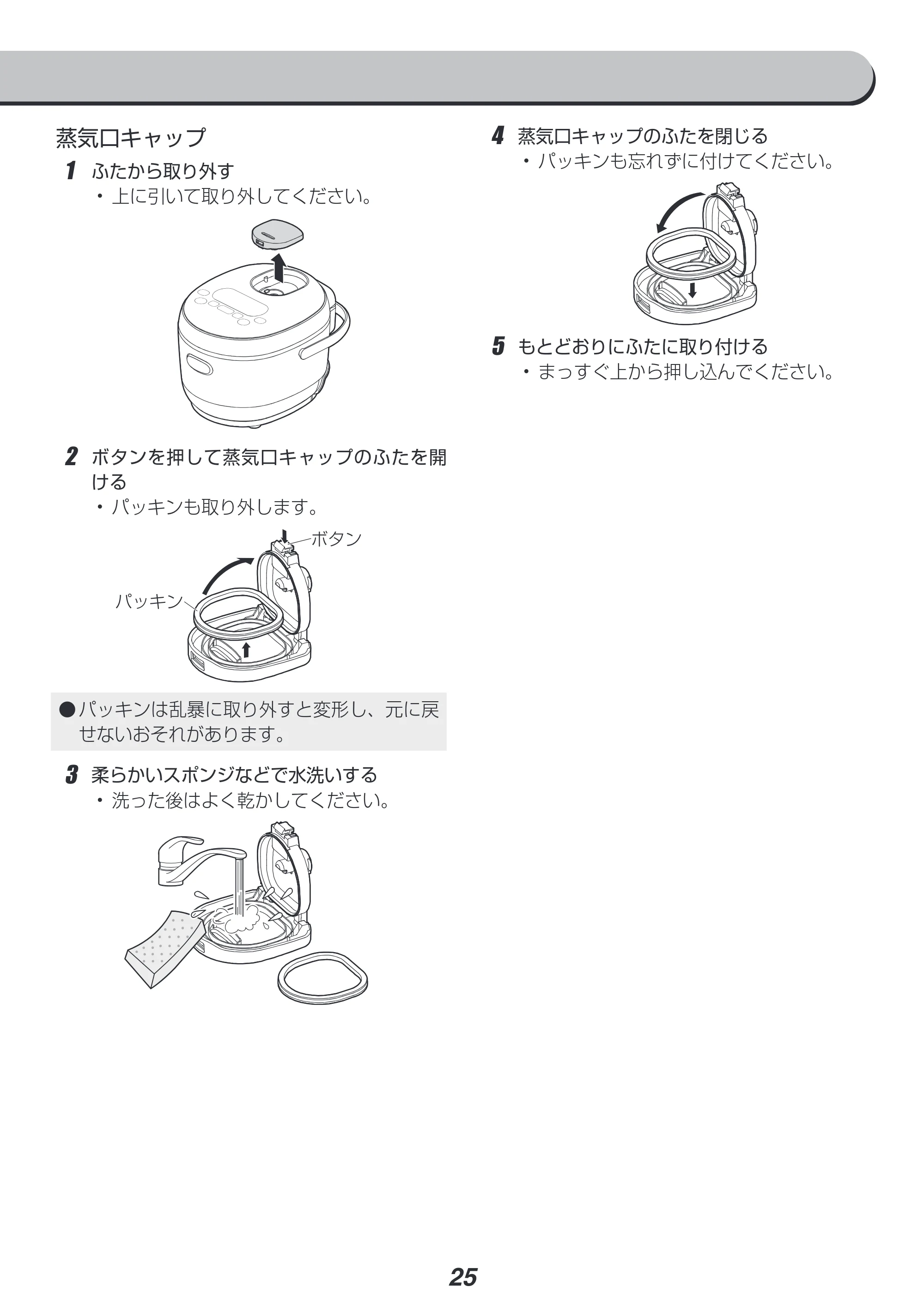 アイリスオーヤマ KRC-MD30 取扱説明書 — 原本ページ — 25ページ
