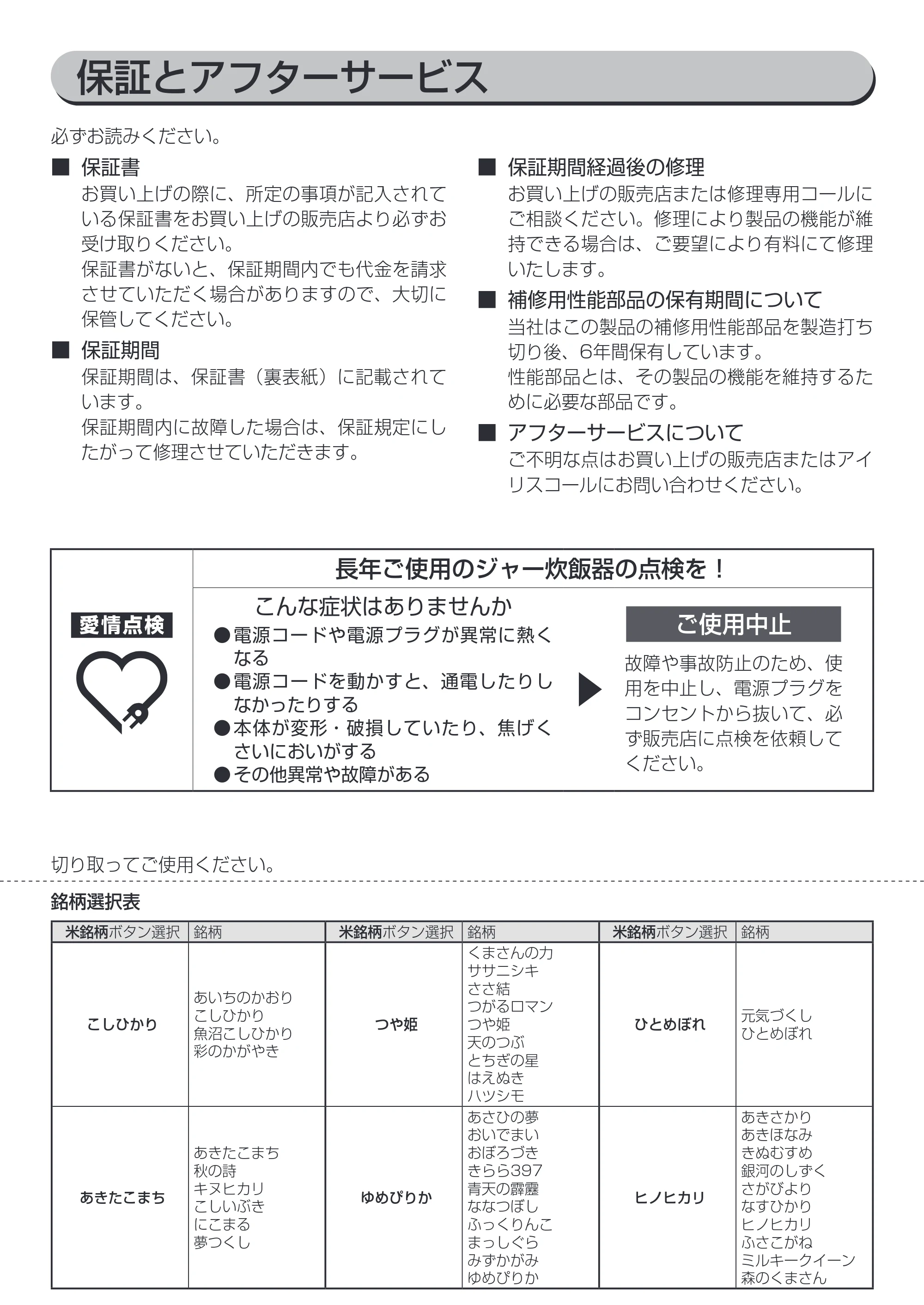 アイリスオーヤマ KRC-MD30 取扱説明書 — 原本ページ — 35ページ