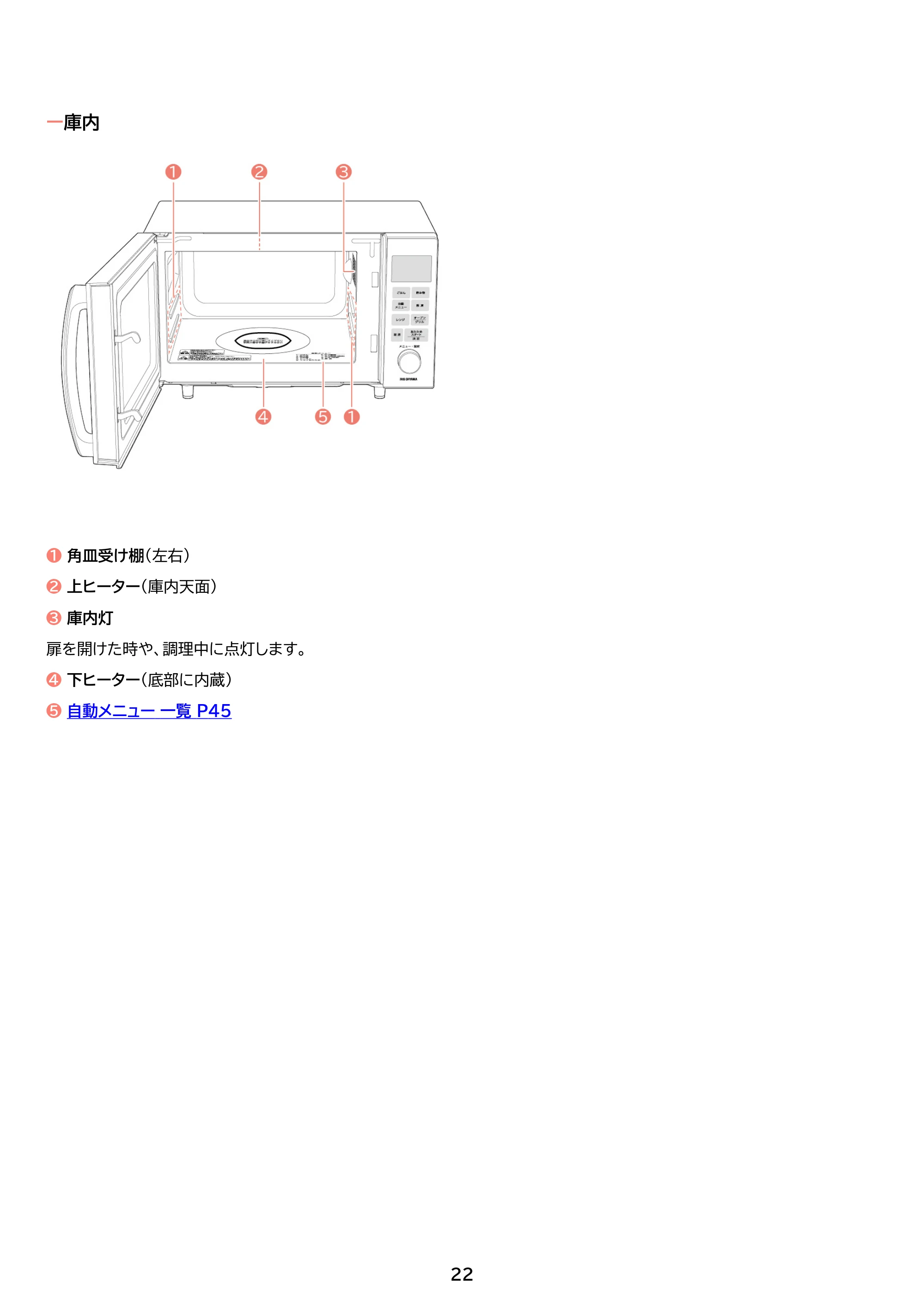 アイリスオーヤマ PMO-F1602 取扱説明書 — 原本ページ — 22ページ