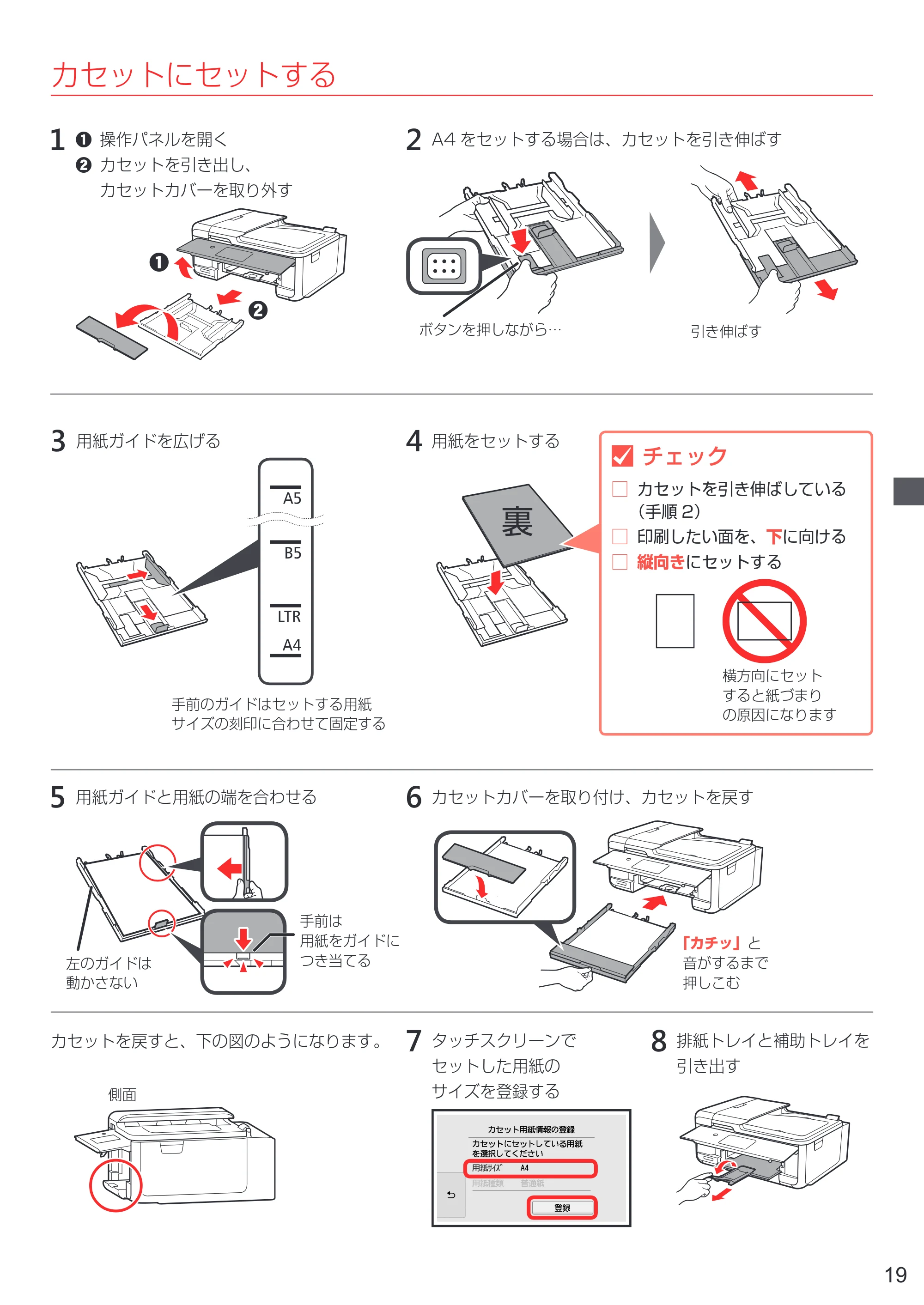 キヤノン PIXUS TR8530 設置・基本操作マニュアル（PDF：7.45MB） — 原本ページ — 21ページ