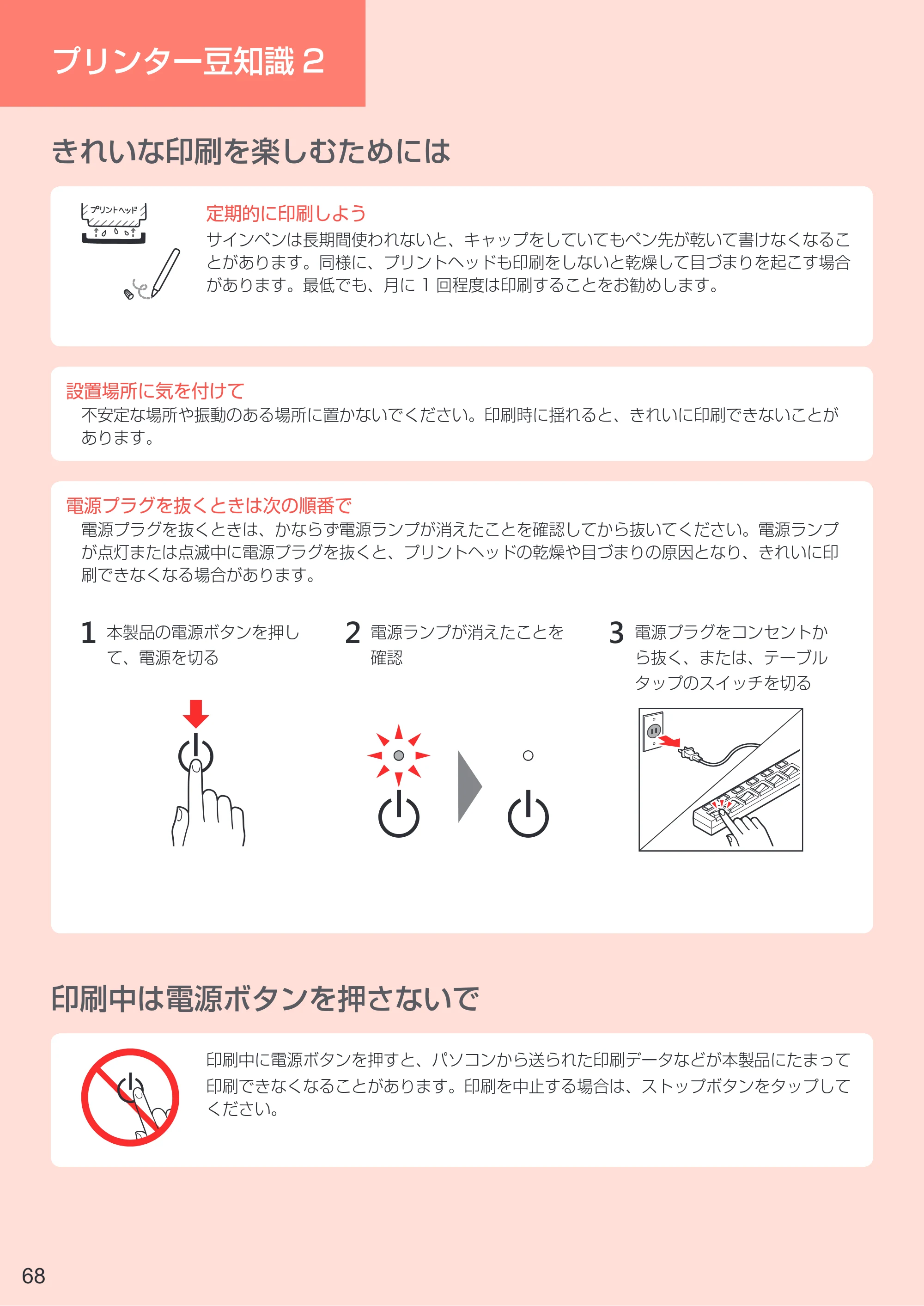 キヤノン PIXUS TR8530 設置・基本操作マニュアル（PDF：7.45MB） — プリンター豆知識2 — 原本ページ — 70ページ