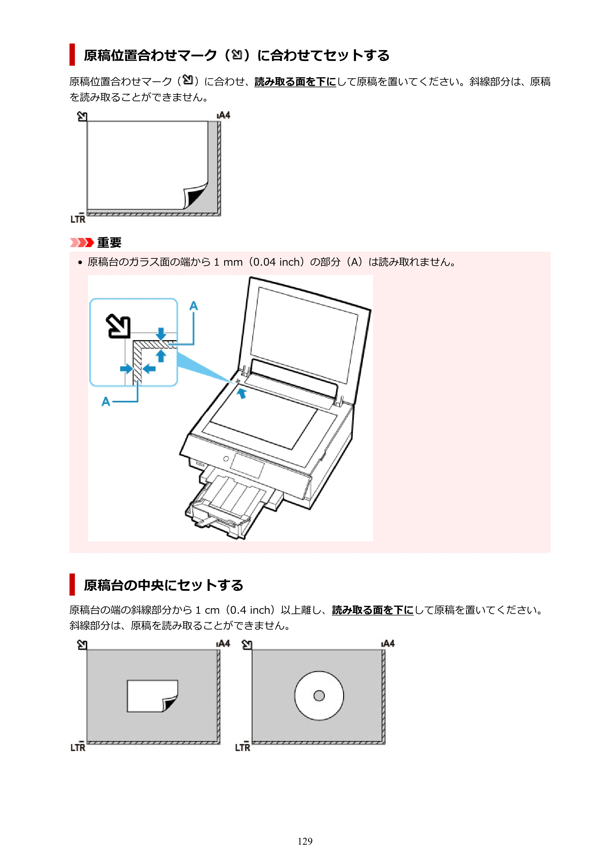 キヤノン PIXUS TS8230 オンラインマニュアル PDF版（Windows版） — 原本ページ — 129ページ