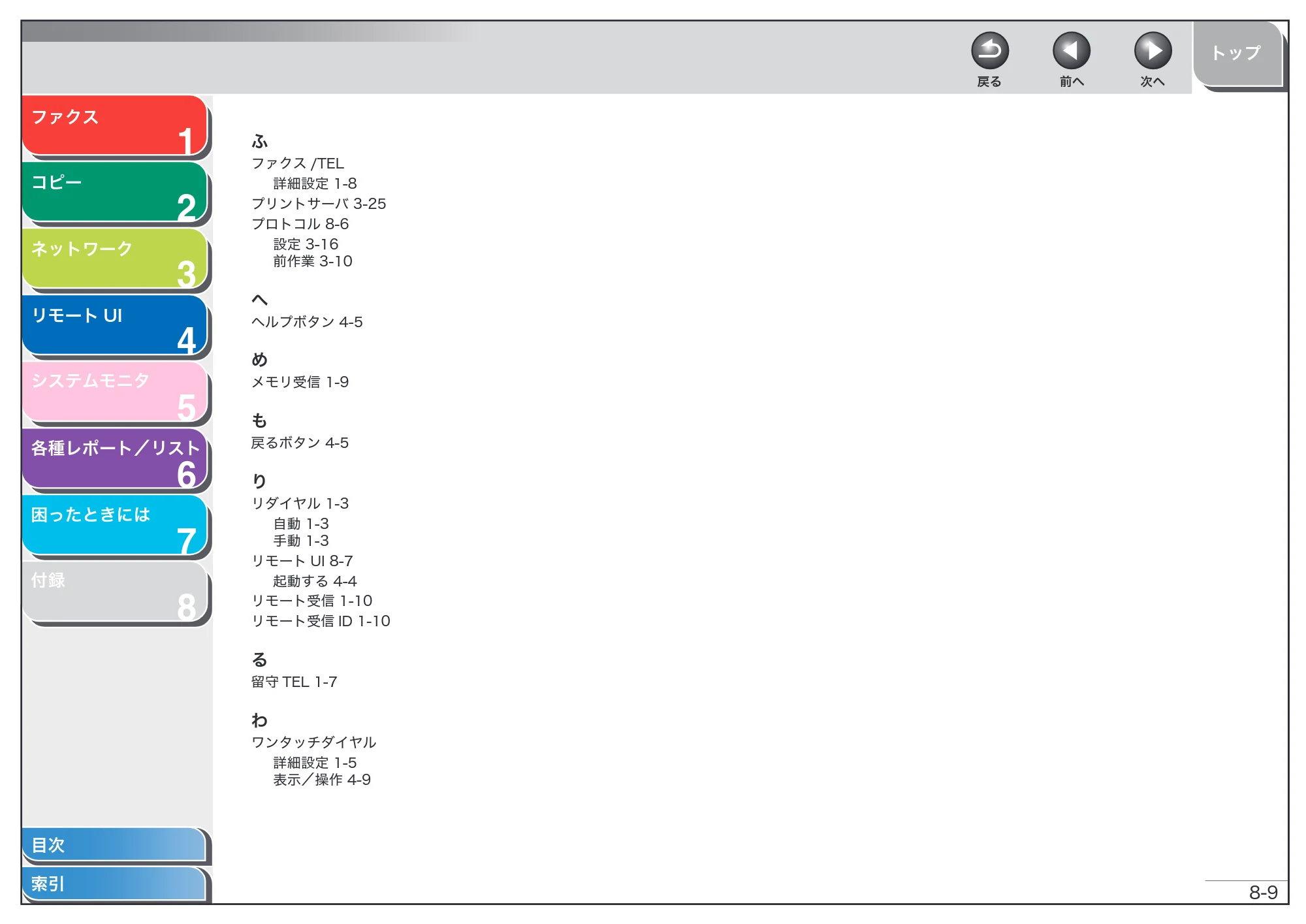 キヤノン MF6570 操作ガイド （応用編） （PDF形式／6.82Mバイト） — 原本ページ — 124ページ