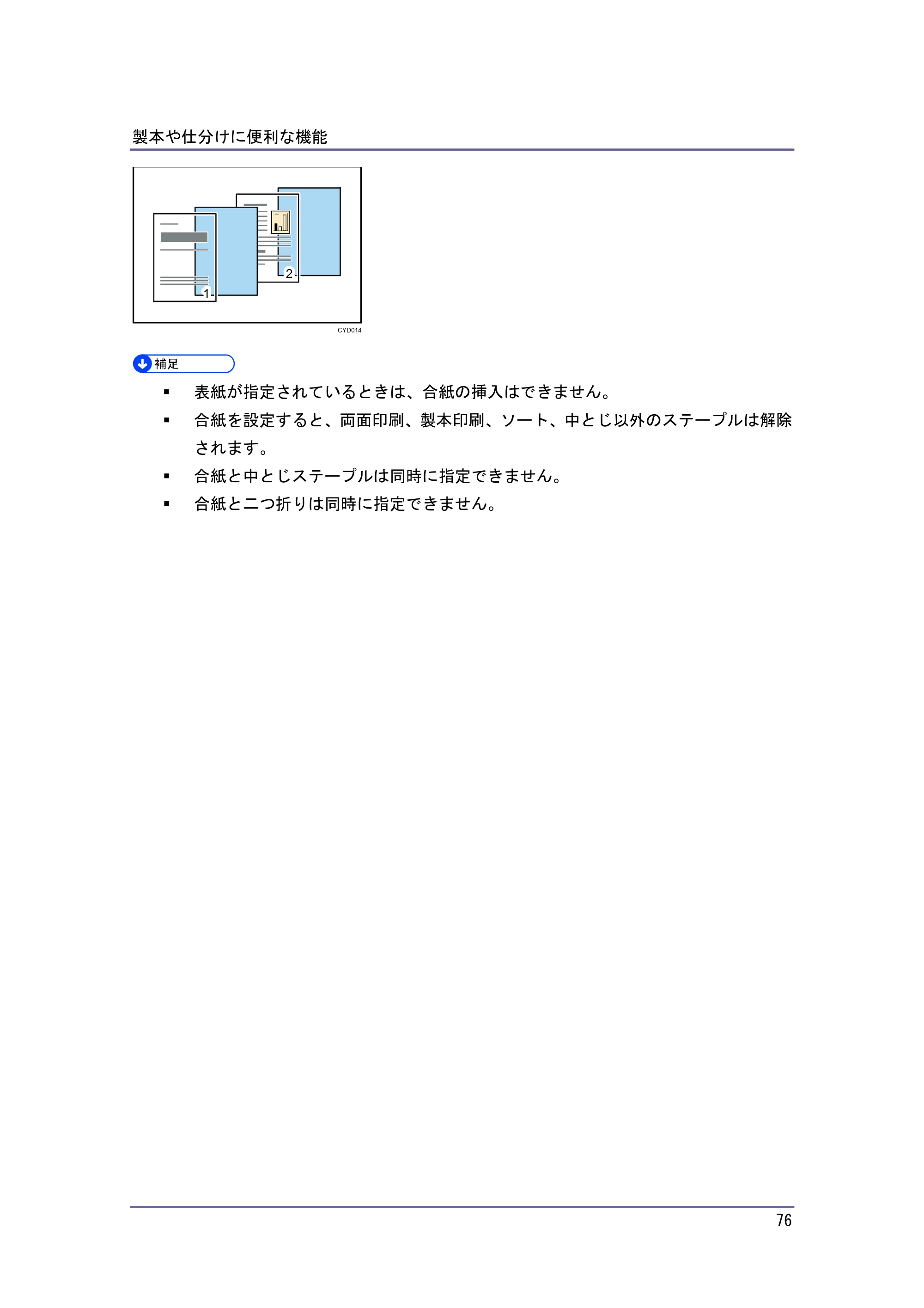 京セラ TASKalfa 4010w / TASKalfa 4011w / TASKalfa 4012w TASKalfa 4010w/4011w/4012w 使用説明書 (プリンター) — 原本ページ — 76ページ