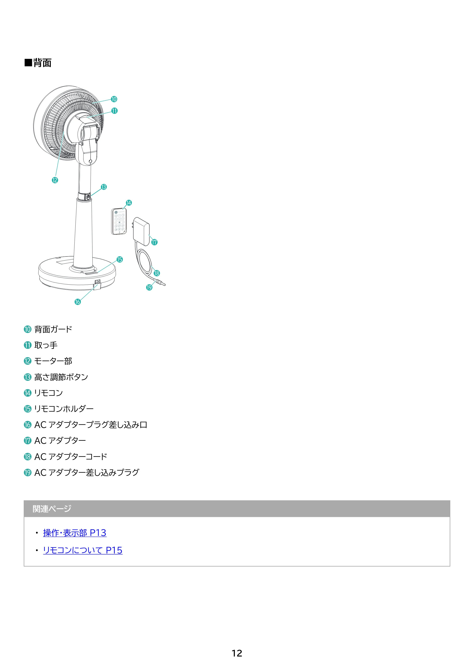 アイリスオーヤマ KSF-SDC201TEC 取扱説明書 — 原本ページ — 12ページ