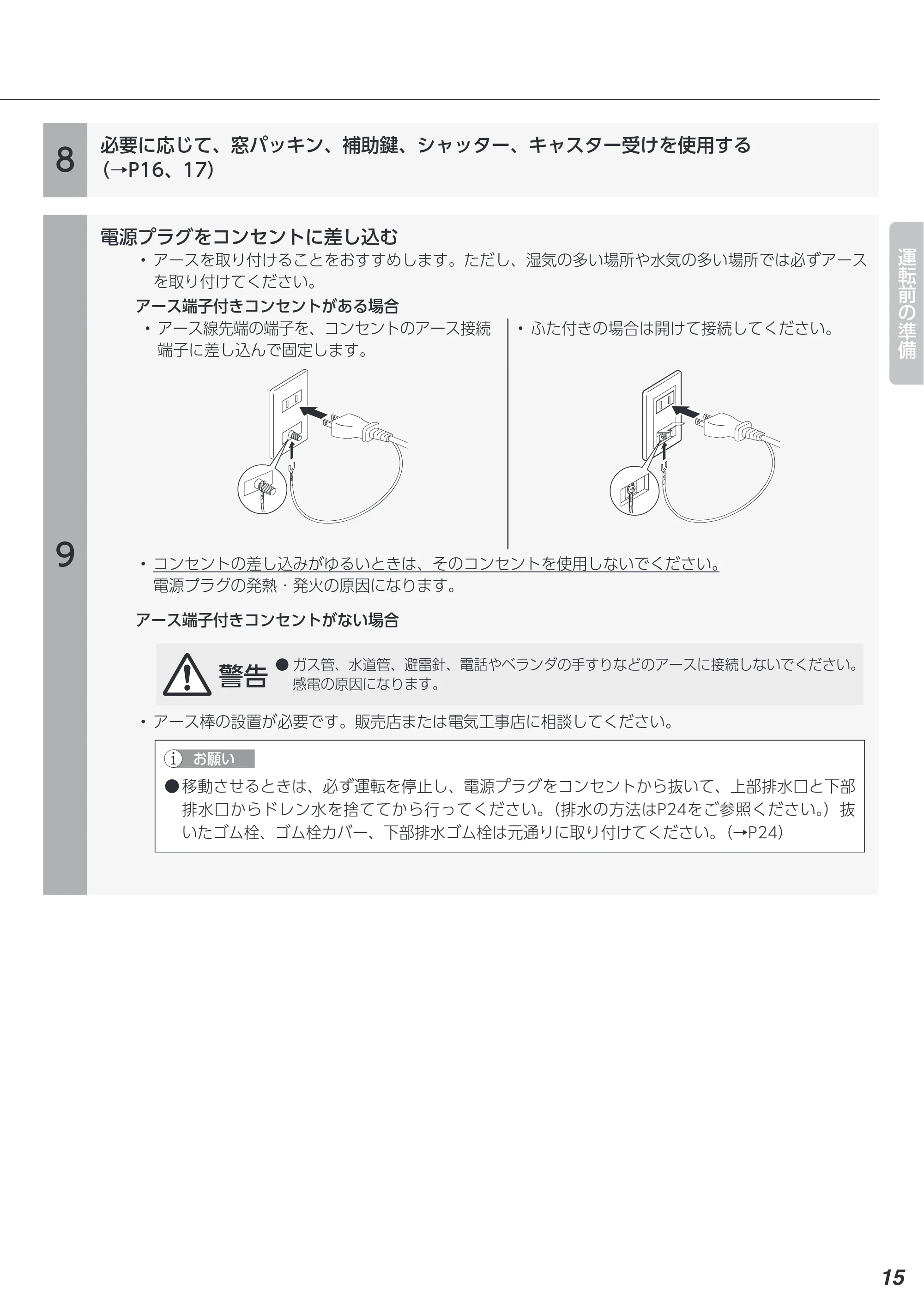 アイリスオーヤマ IPA-2822GH 取扱説明書 — 原本ページ — 15ページ