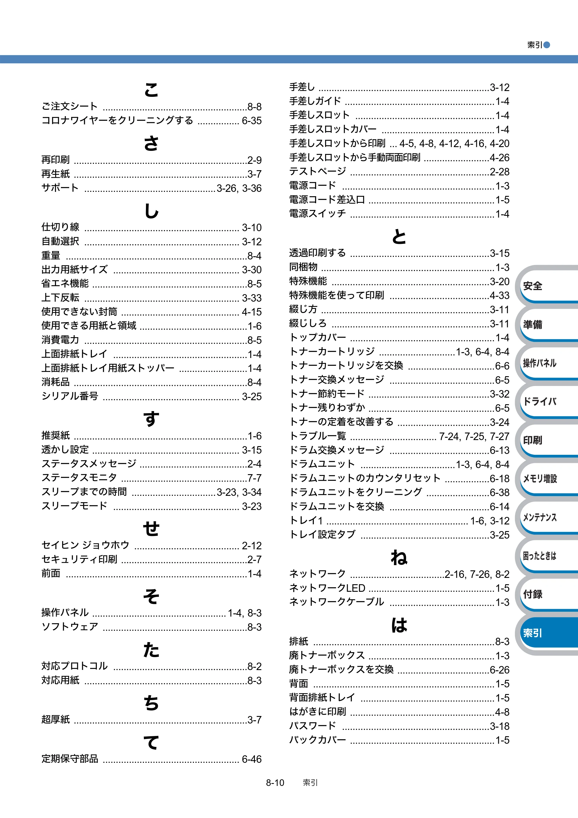 ブラザー HL-3040CN ユーザーズガイド ~基本編~ — 原本ページ — 210ページ