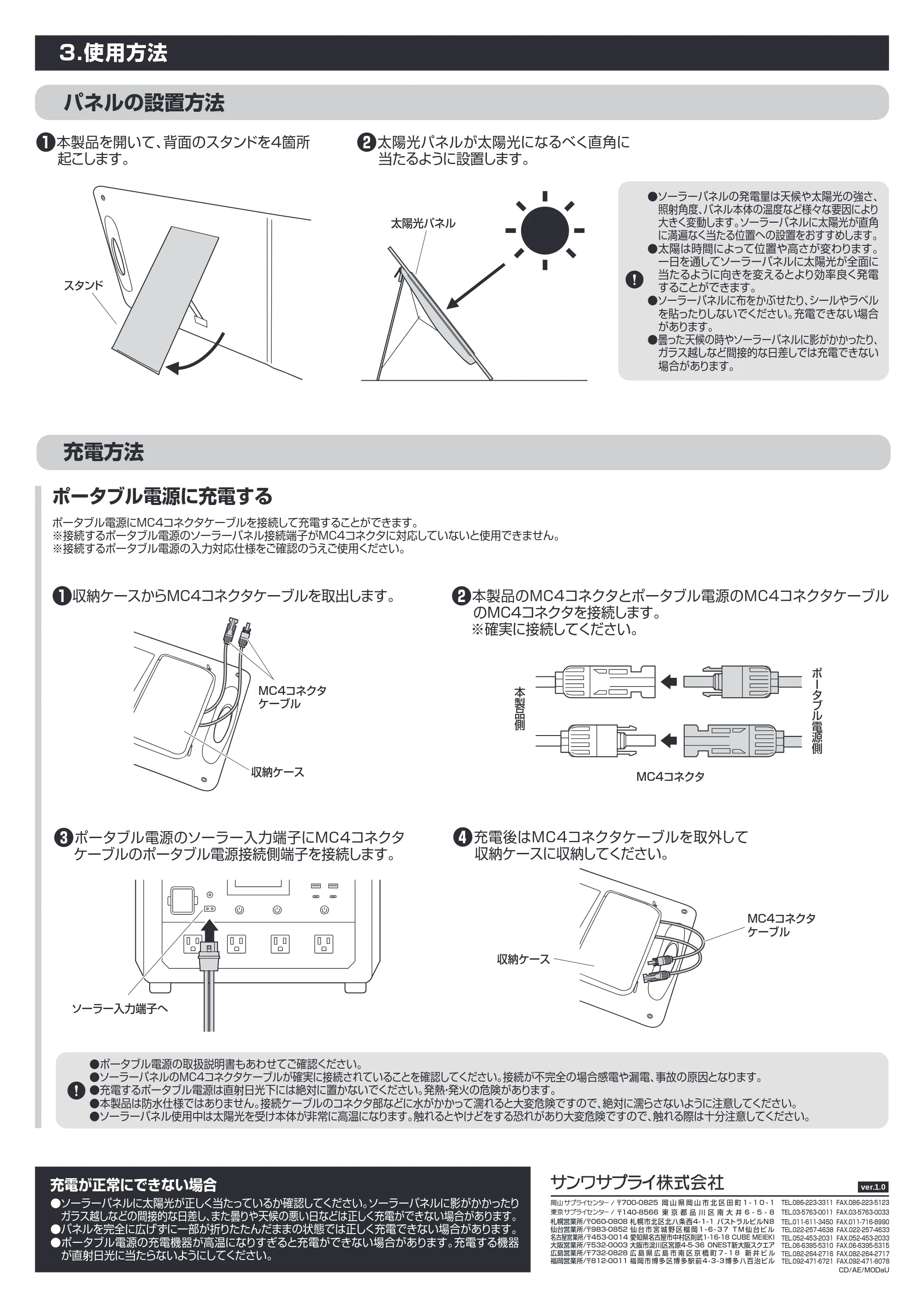 サンワサプライ BTL-SP2 取扱説明書 — 原本ページ — 2ページ