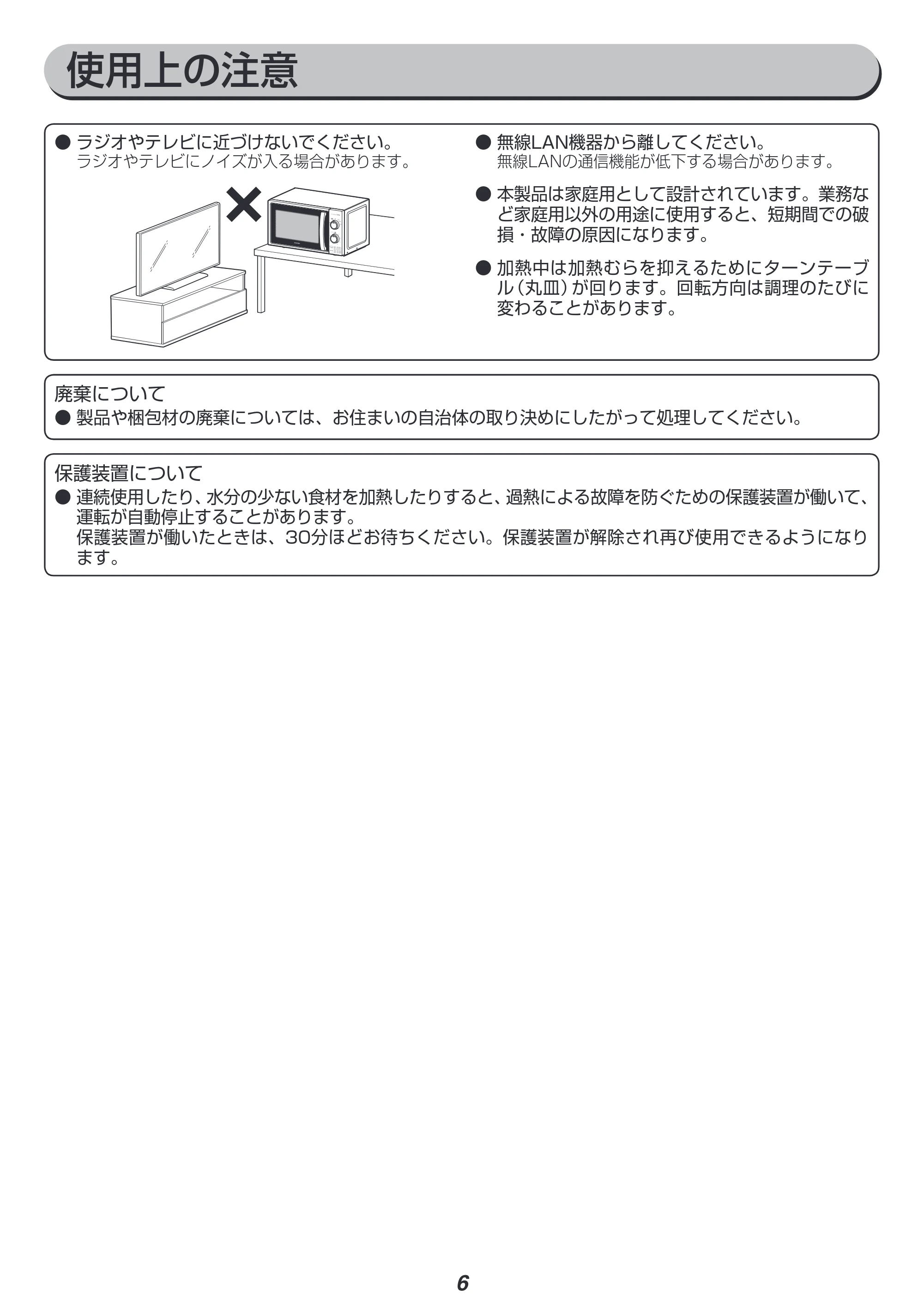 アイリスオーヤマ KMG-T177 取扱説明書 — 原本ページ — 6ページ
