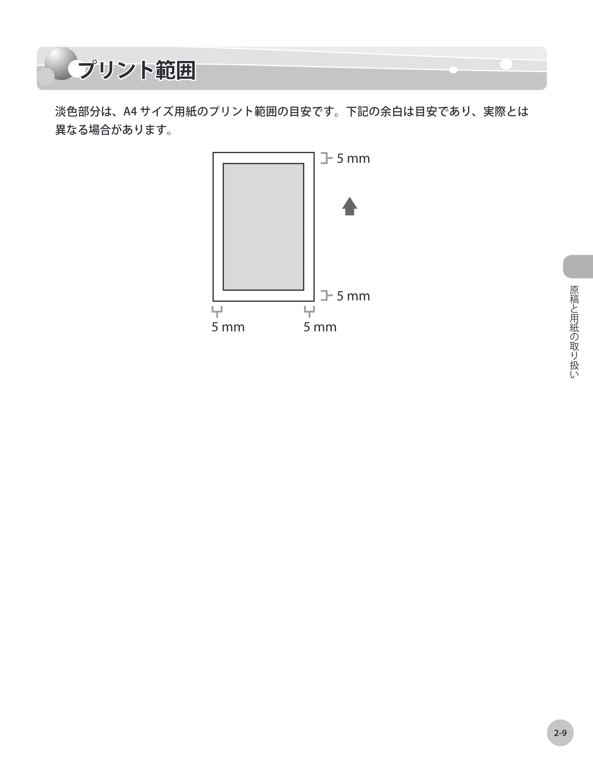 キヤノン MF9220Cdn 操作ガイド 2011年5月12日更新 （PDF形式／23.29Mバイト） — プリント範囲 — 原本ページ — 56ページ