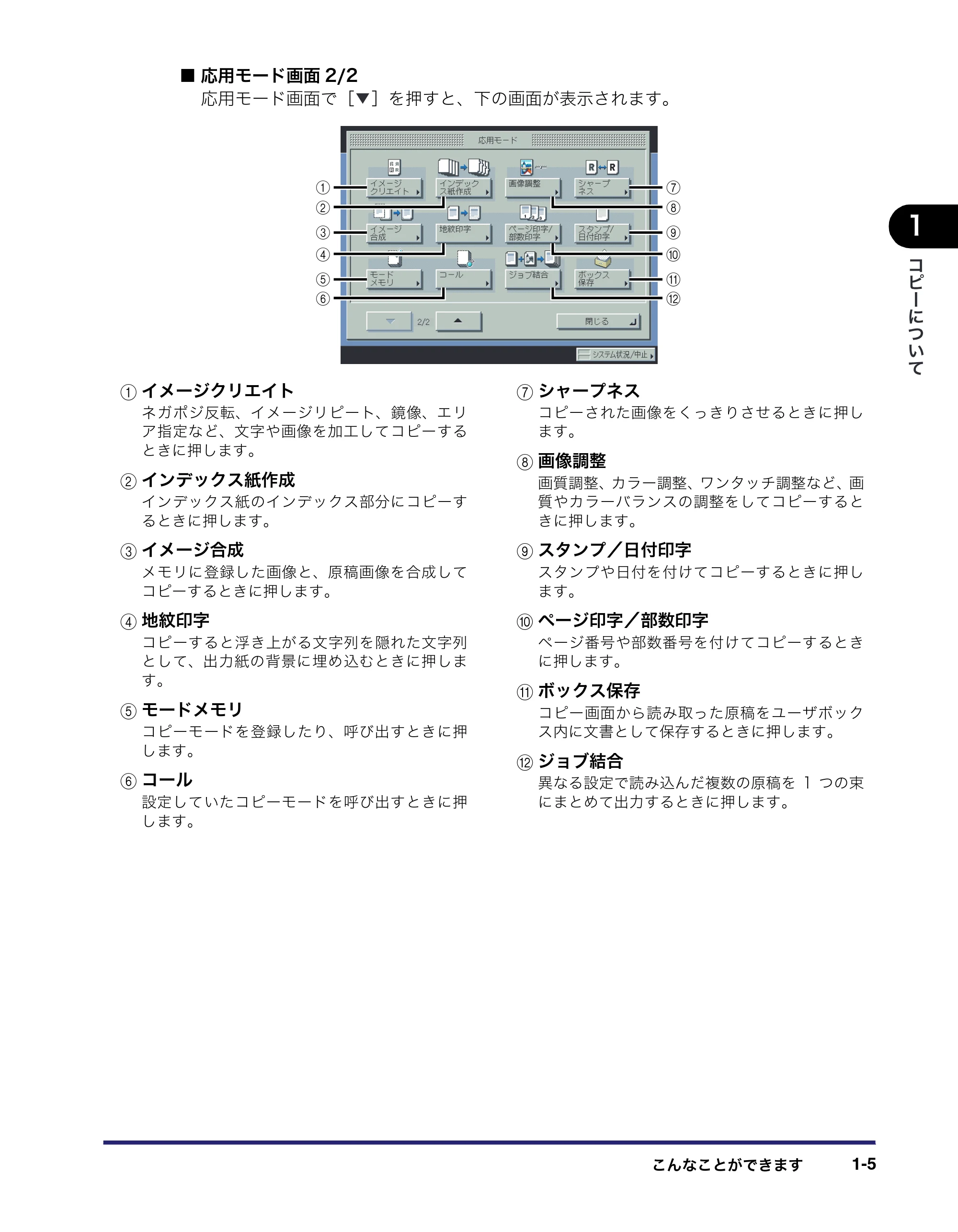 キヤノン iR C6880N/C5880N コピー/ボックスガイド (PDF形式/16.17Mバイト) — 原本ページ — 25ページ