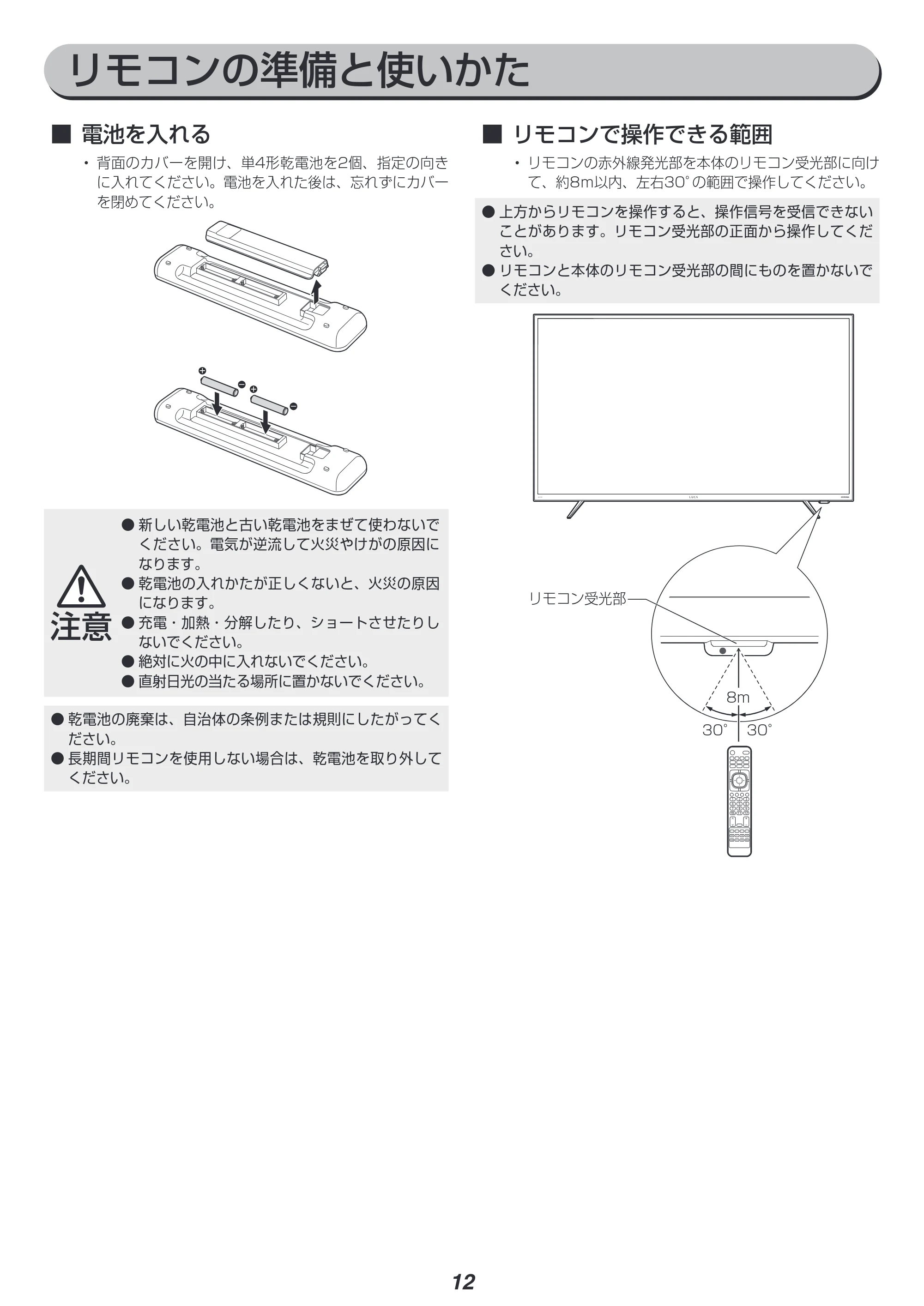 アイリスオーヤマ XUB30 取扱説明書 — 原本ページ — 13ページ