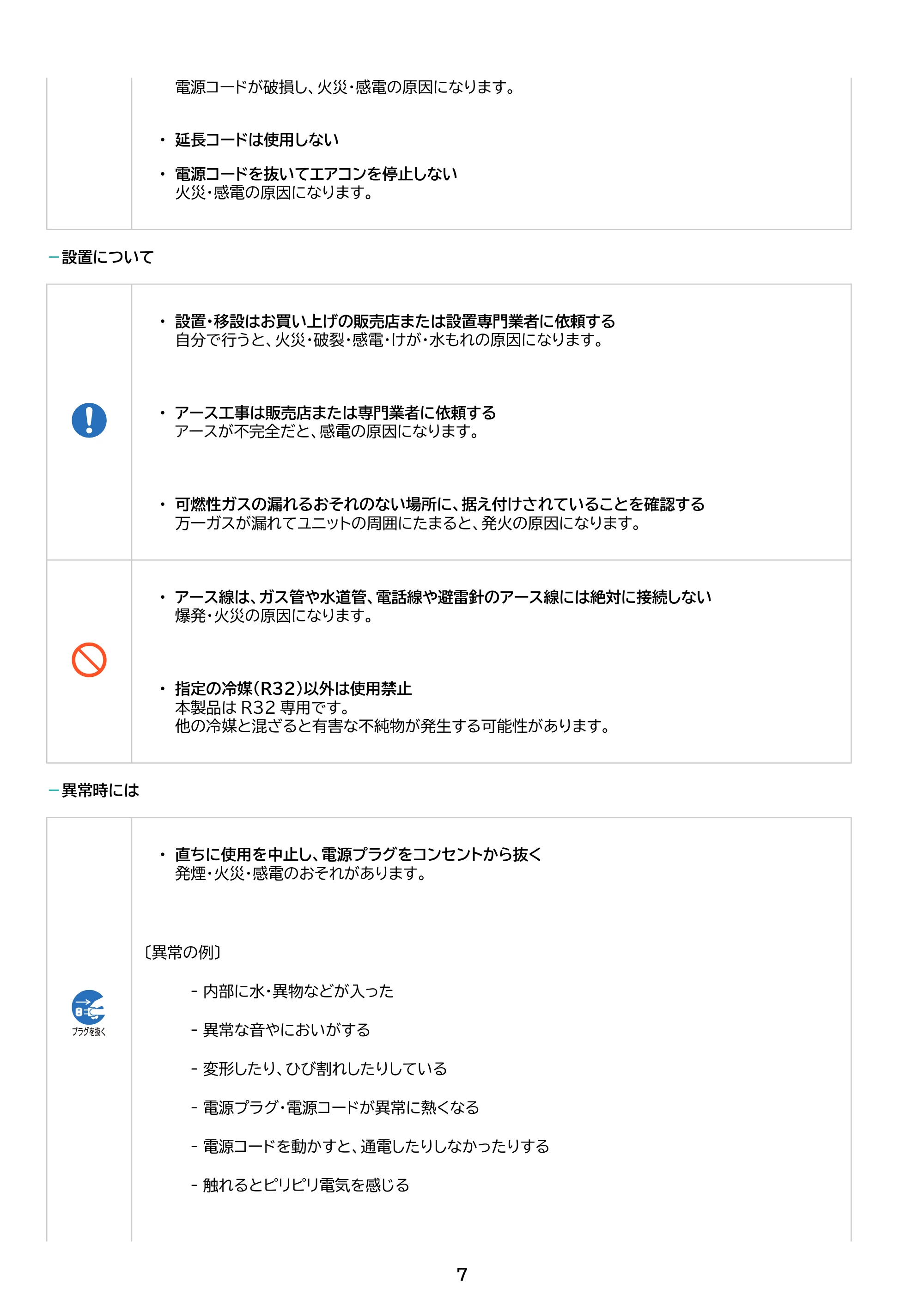 アイリスオーヤマ Wi-Fi / IHF-2207W 取扱説明書 — 原本ページ — 7ページ