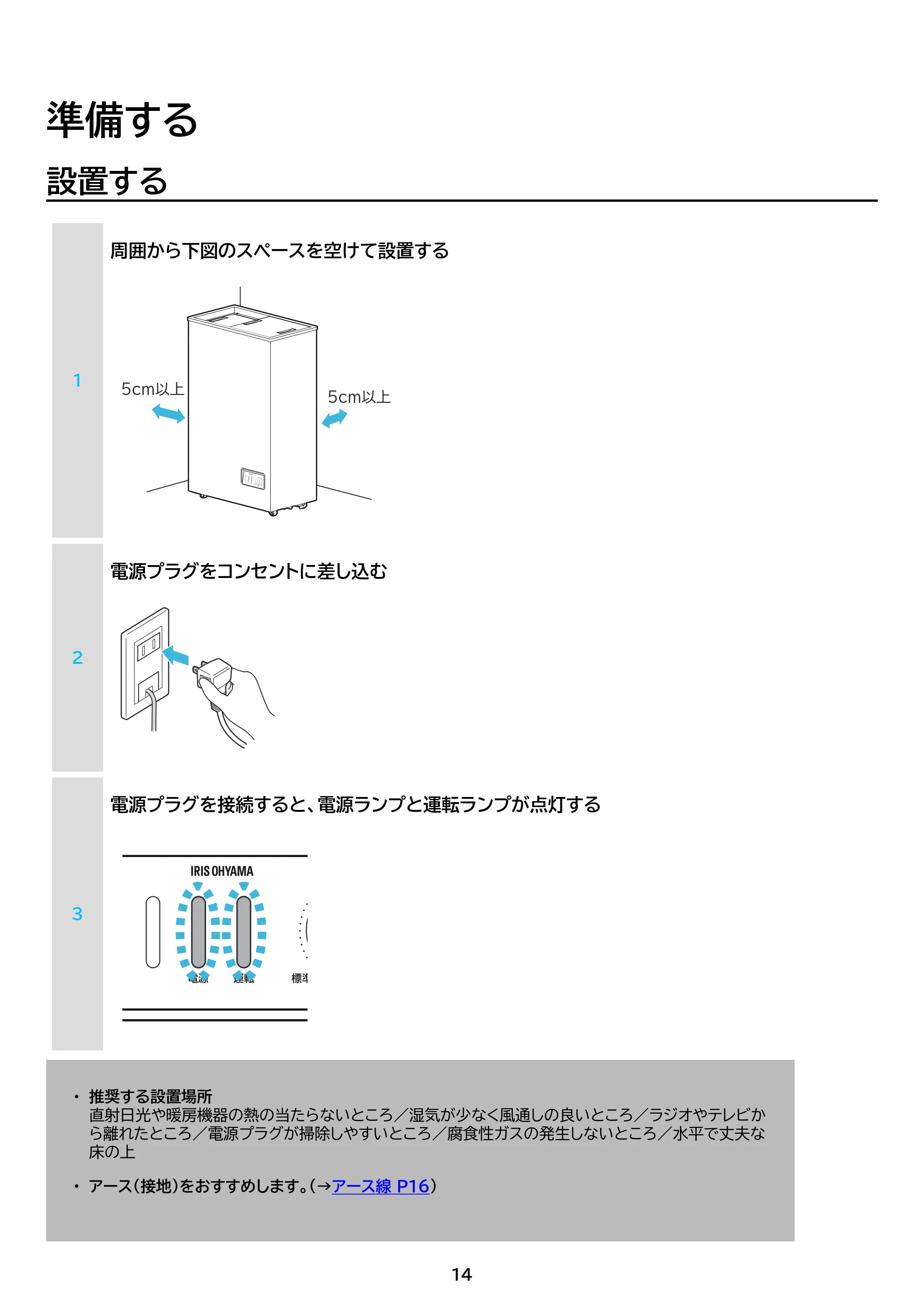 アイリスオーヤマ IFTB-45A 取扱説明書 — 原本ページ — 14ページ