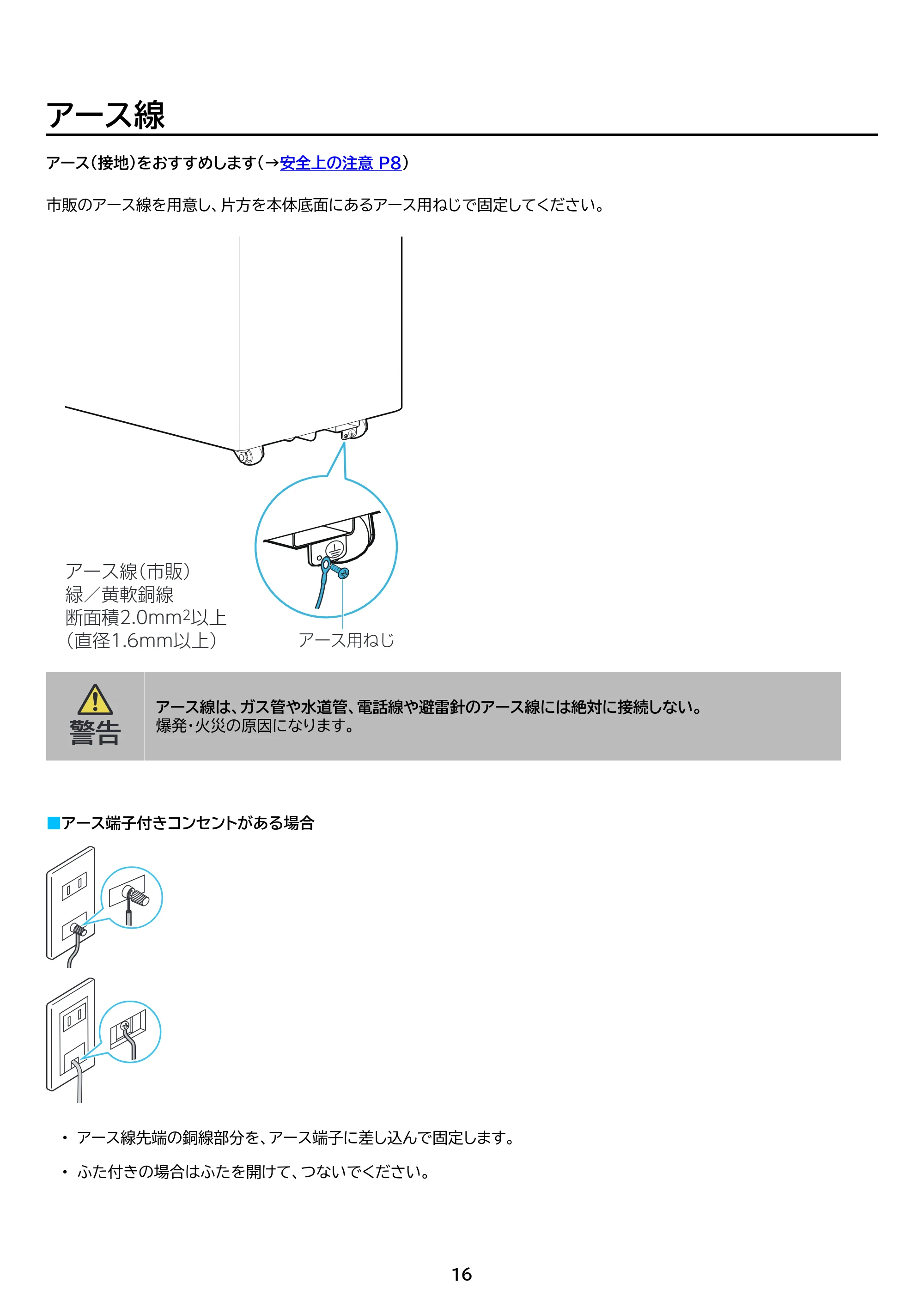 アイリスオーヤマ IFTB-45A 取扱説明書 — 原本ページ — 16ページ