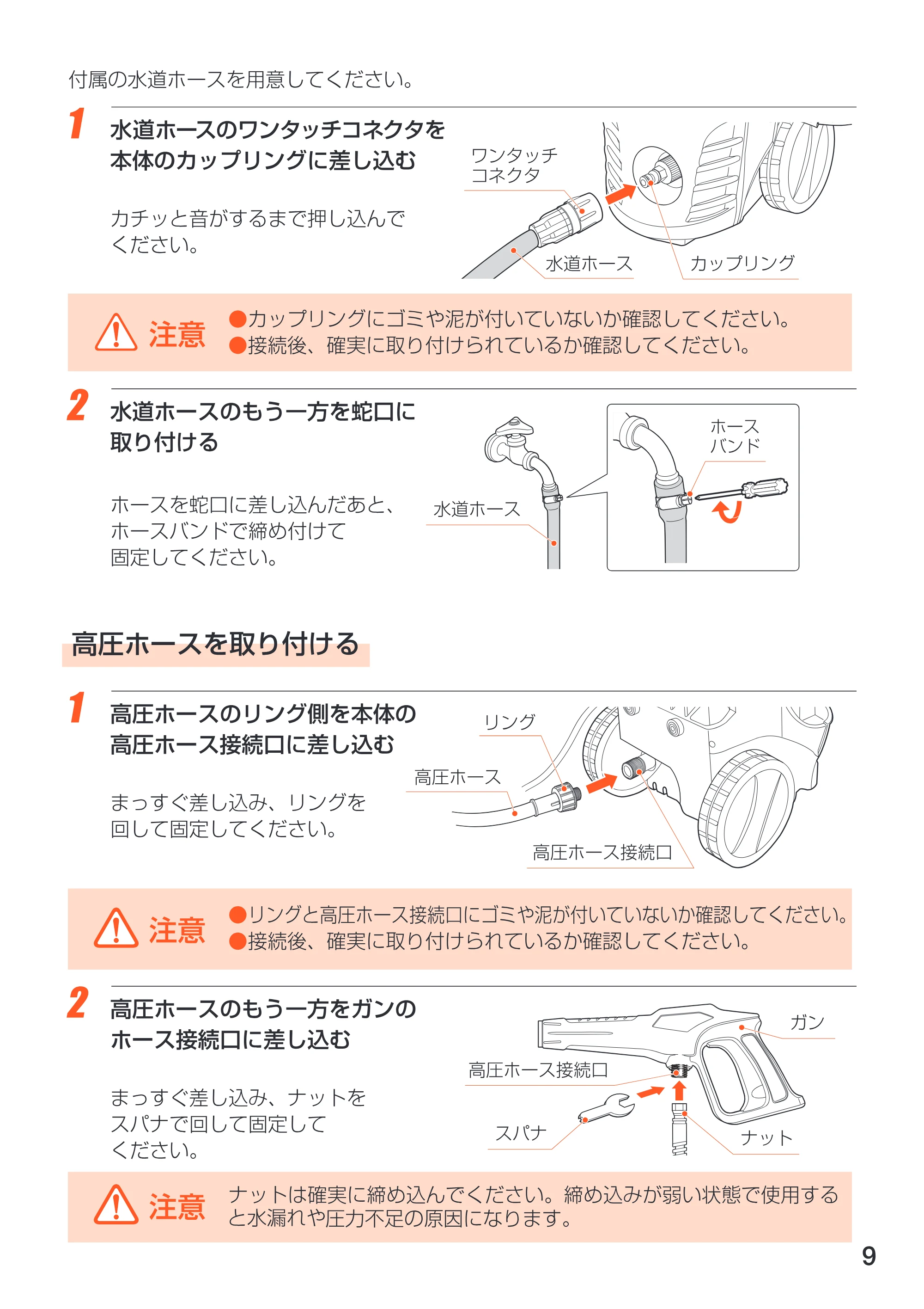 アイリスオーヤマ FIN-608E 取扱説明書 — 原本ページ — 9ページ