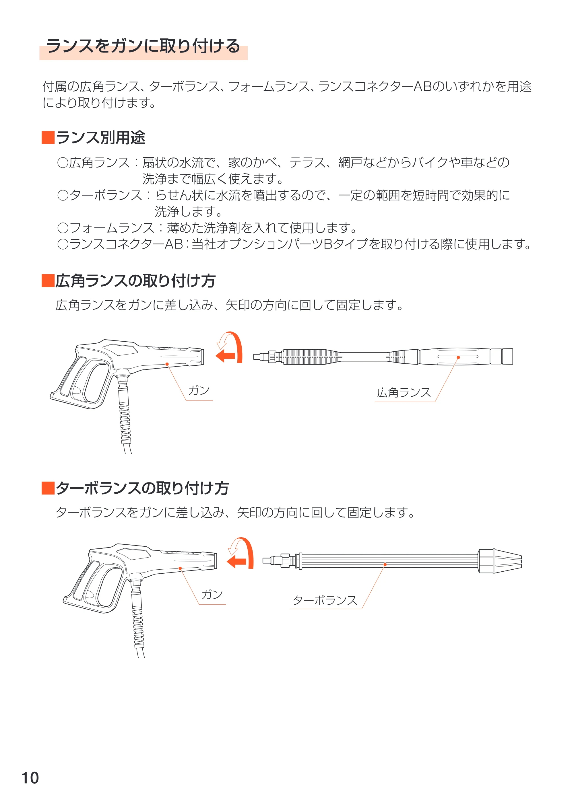 アイリスオーヤマ FIN-608E 取扱説明書 — 原本ページ — 10ページ