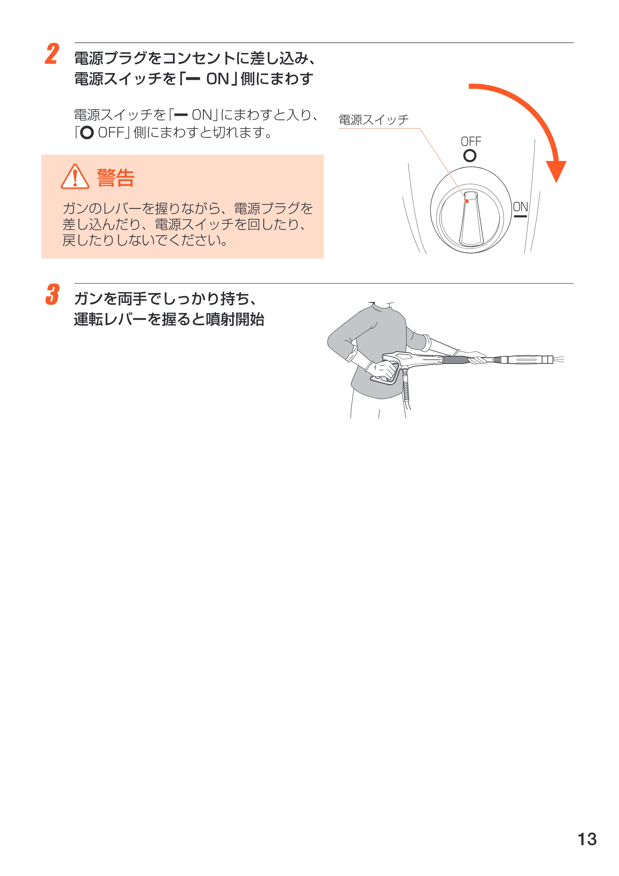 アイリスオーヤマ FIN-608E 取扱説明書 — 原本ページ — 13ページ