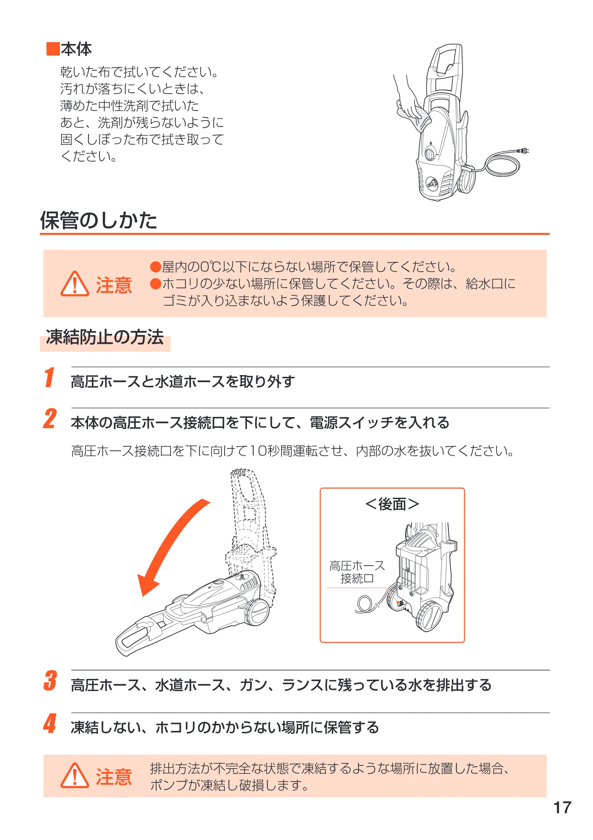 アイリスオーヤマ FIN-608E 取扱説明書 — 原本ページ — 17ページ