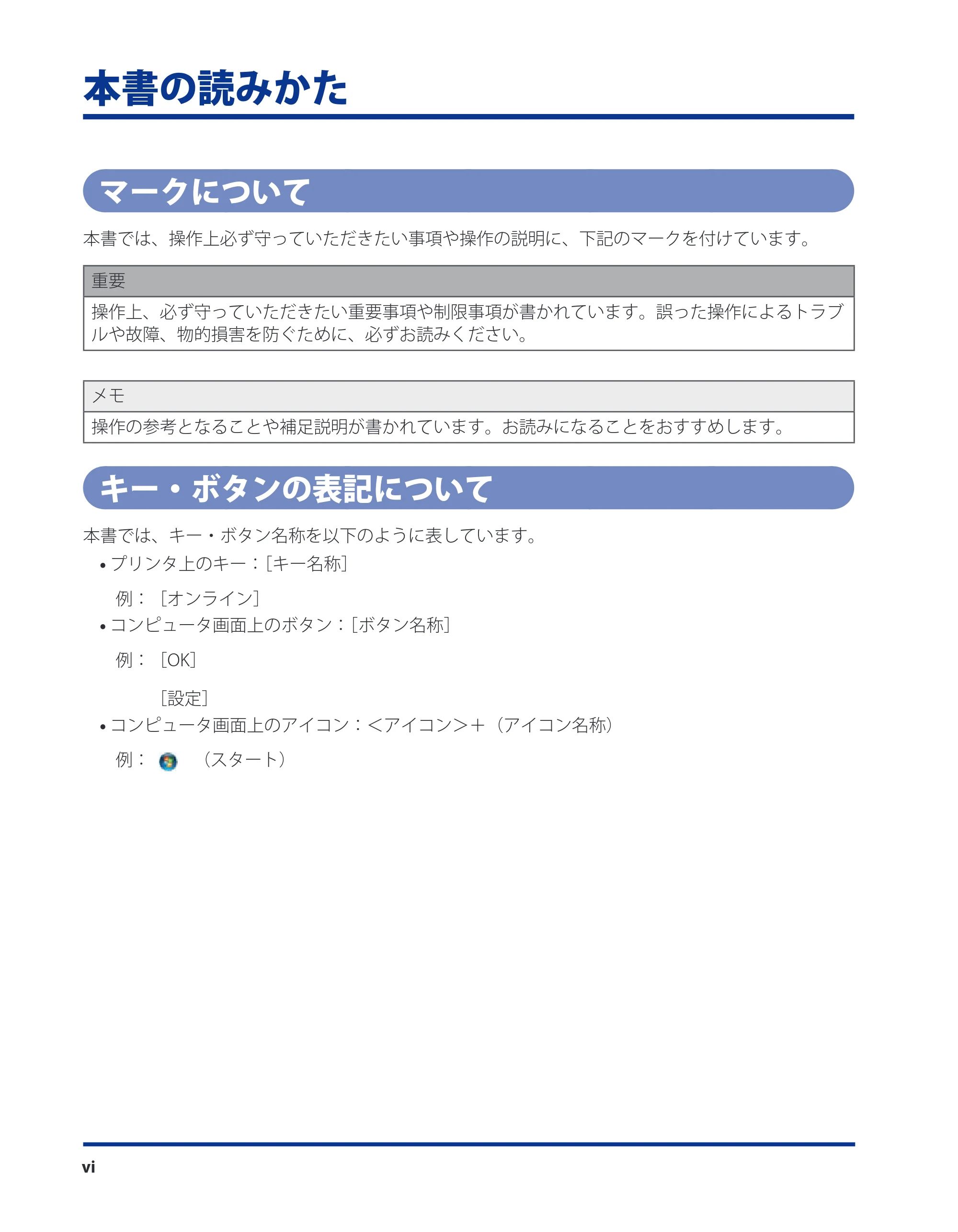キヤノン CARPS2 プリンターガイド ドライバーソフトウエアガイド 2010年10月12日更新 （PDF形式／5.25Mバイト） — 本書の読みかた — 原本ページ — 8ページ