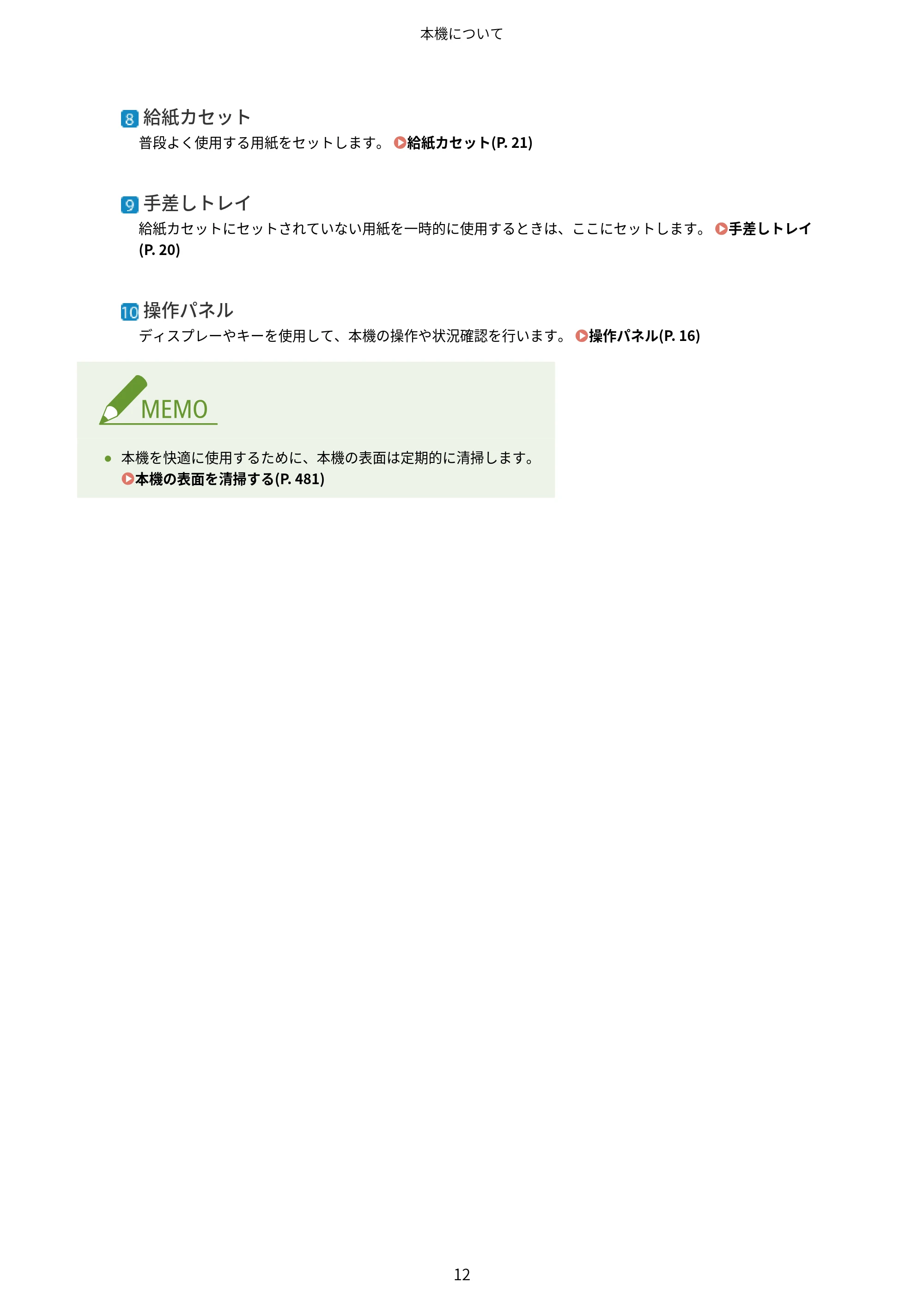 キヤノン LBP674C・LBP672C・LBP671C ユーザーズガイド 2023年7月27日掲載(PDF:4.17MB) — 原本ページ — 20ページ