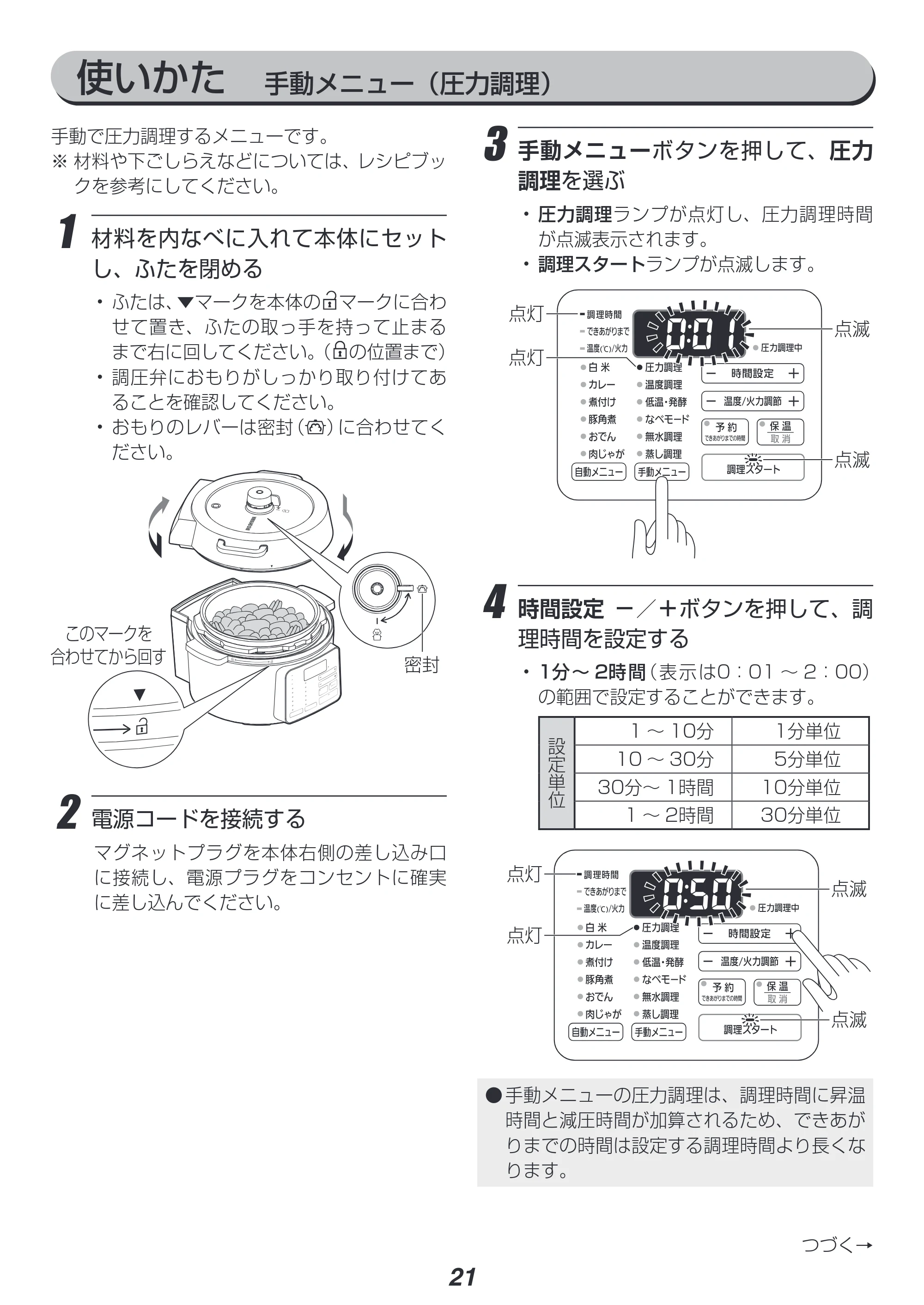 アイリスオーヤマ PC-MA4 取扱説明書 — 原本ページ — 21ページ