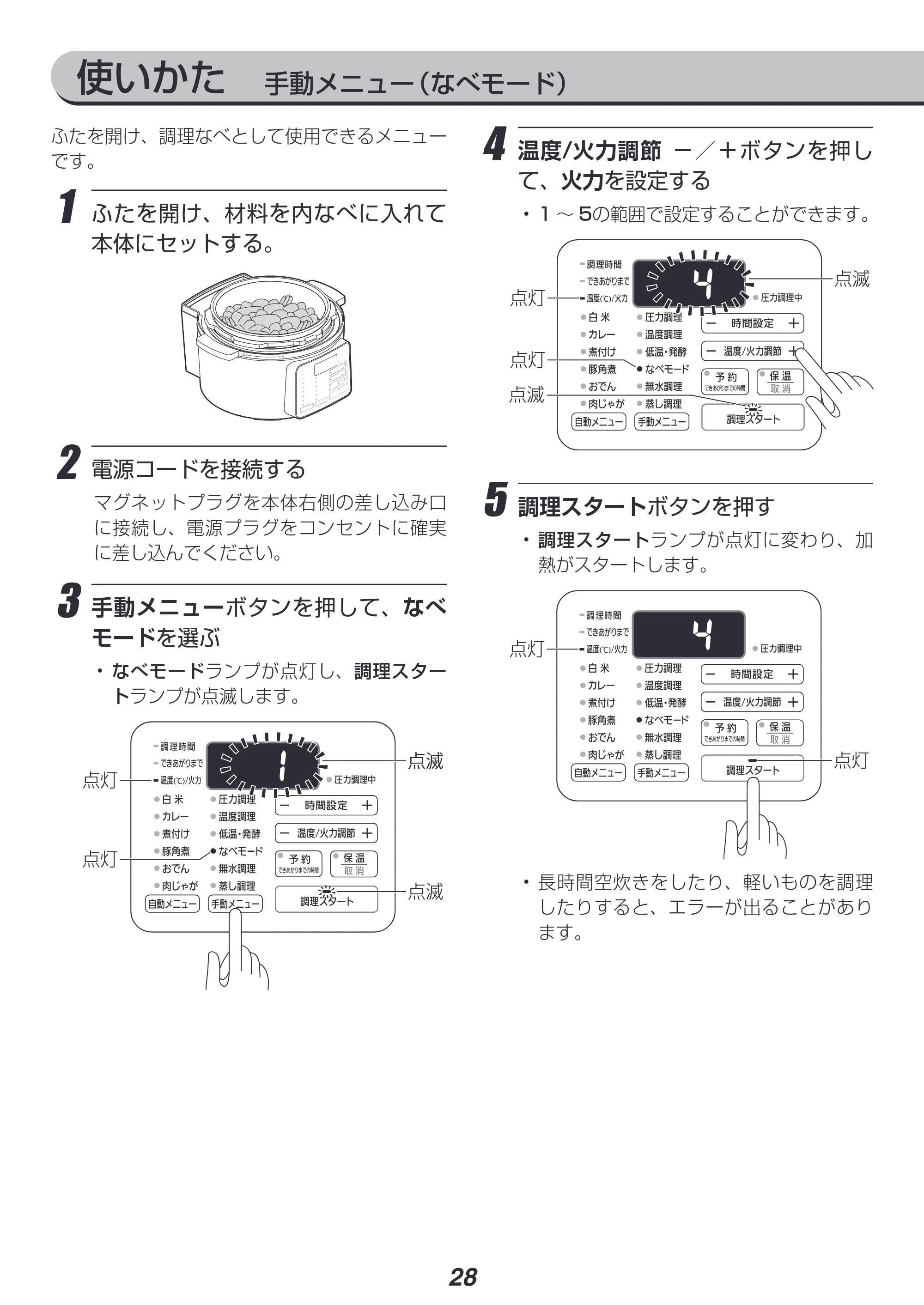 アイリスオーヤマ PC-MA4 取扱説明書 — 原本ページ — 28ページ
