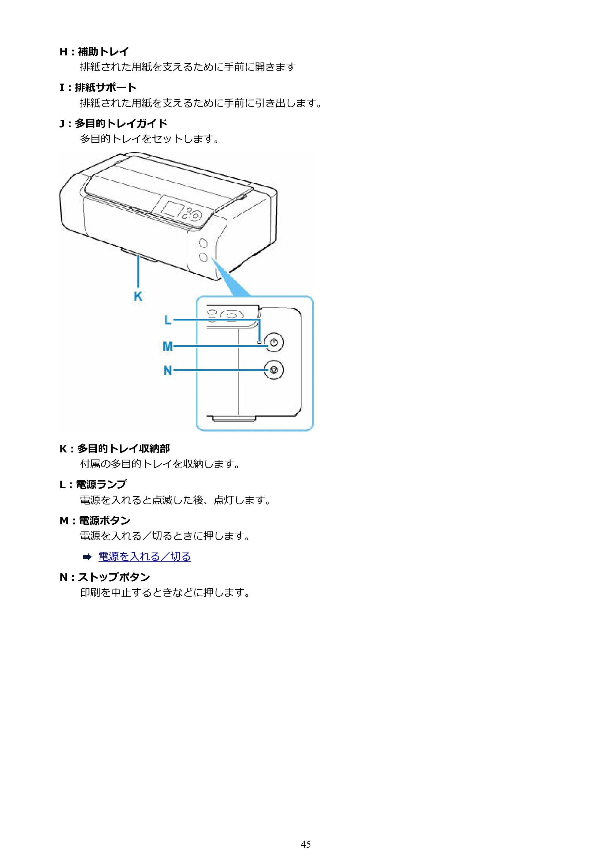 キヤノン imagePROGRAF PRO-G2 PRO-G2 (PDF) オンラインマニュアル 取扱説明書 (Mac) 2026年4月30日掲載(PDF:5.6MB) — 原本ページ — 45ページ
