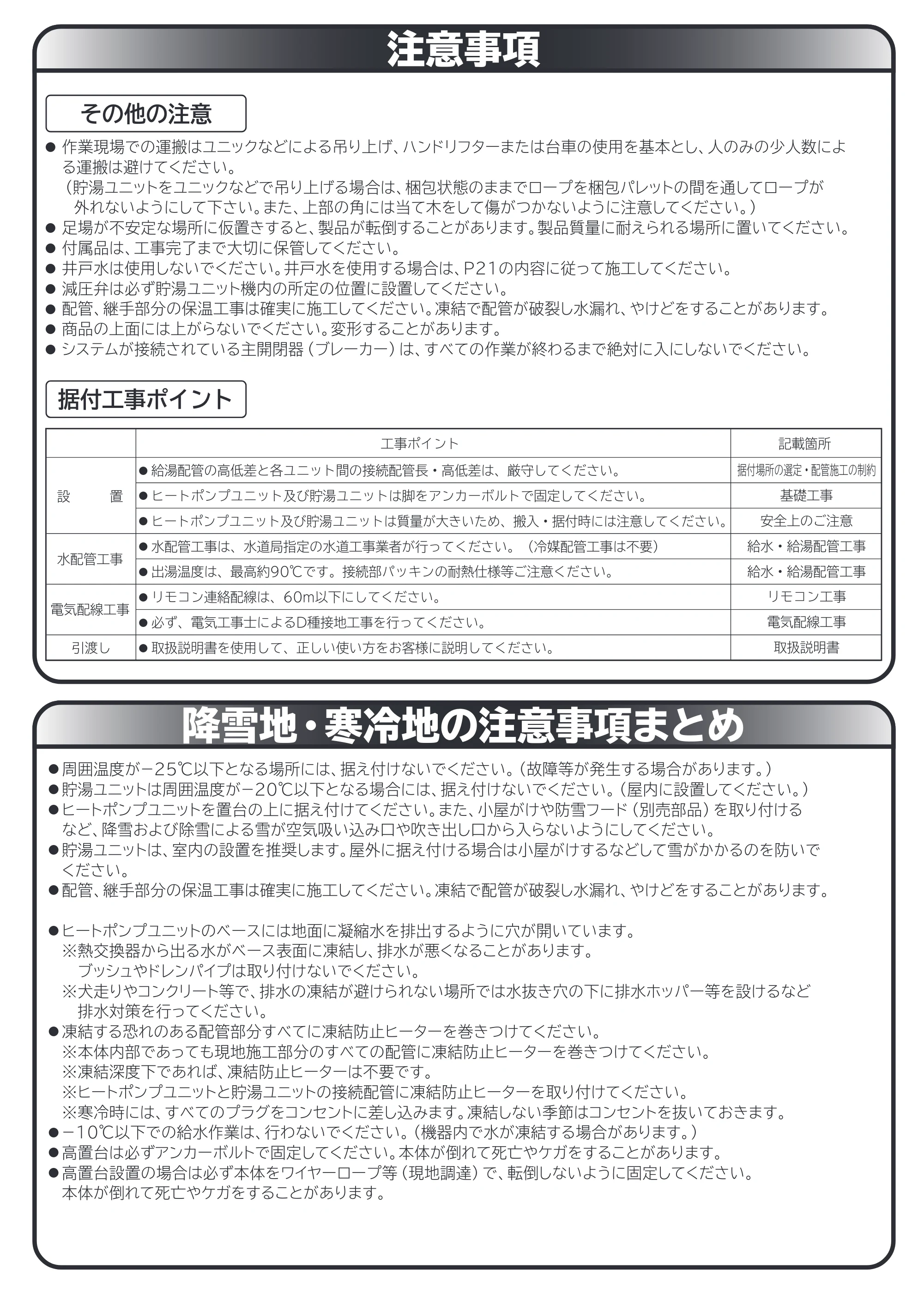 日立 RHK-1501CDKS 取扱説明書 — 注意事項 — 原本ページ — 53ページ