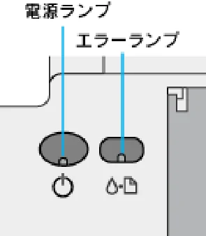 エプソン CL-760 プリンタ操作ガイド(Windows版) — プリンタ本体のエラーランプ — 図版 67-1 — 67ページ